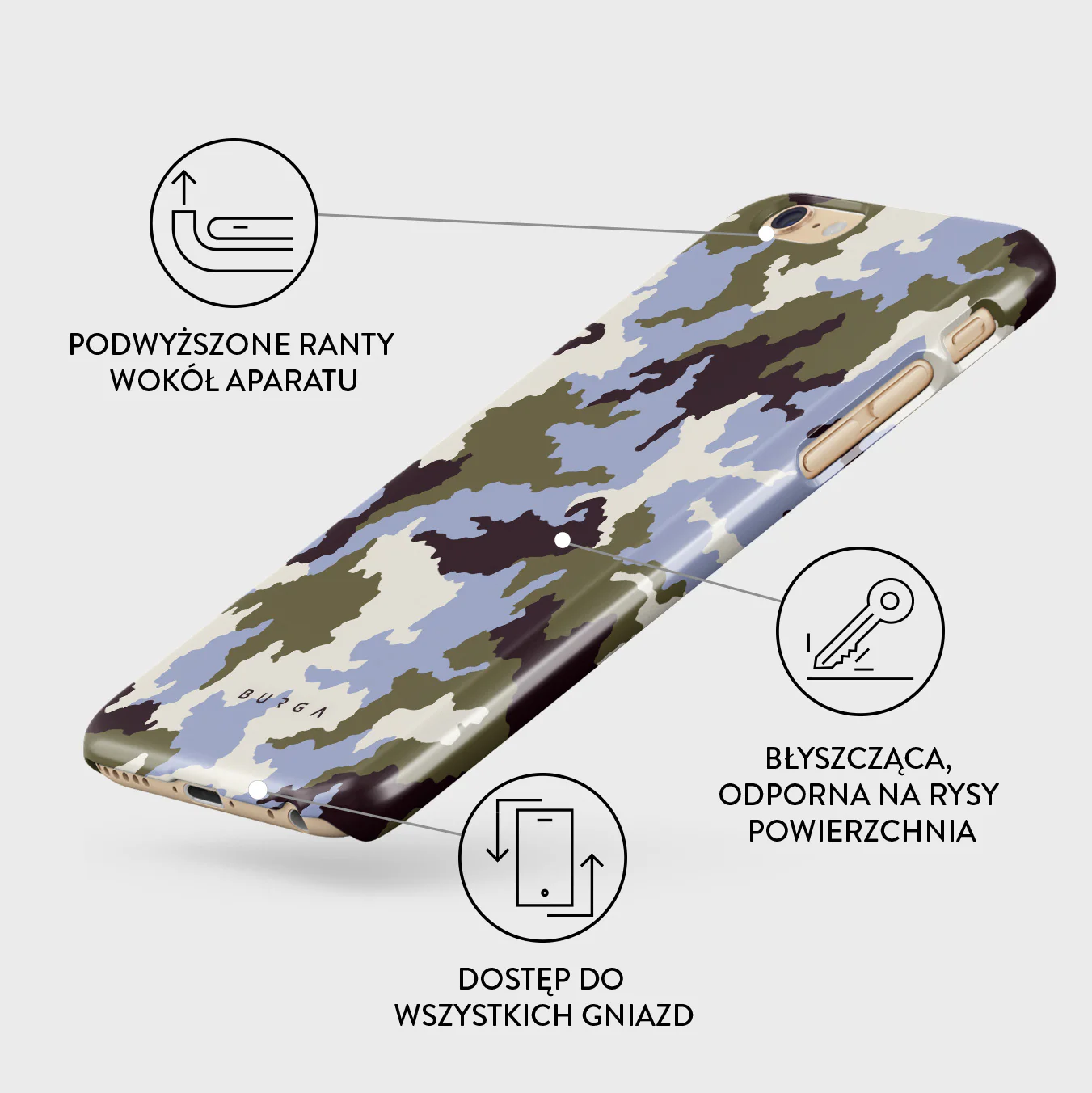 Icefield - iPhone 6 / 6S Etui - Image 3