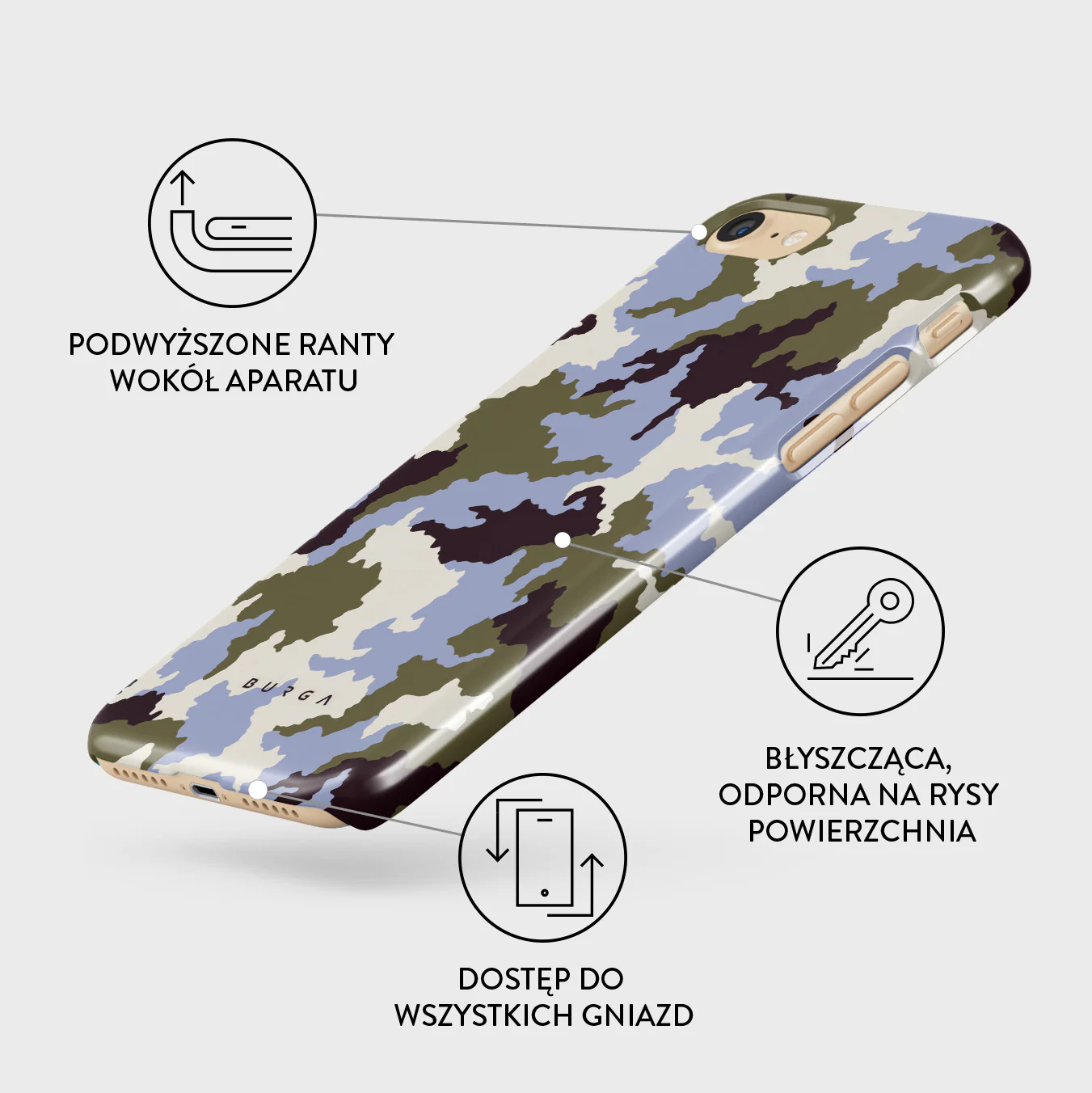 Icefield - iPhone SE (2022) Etui - Image 3