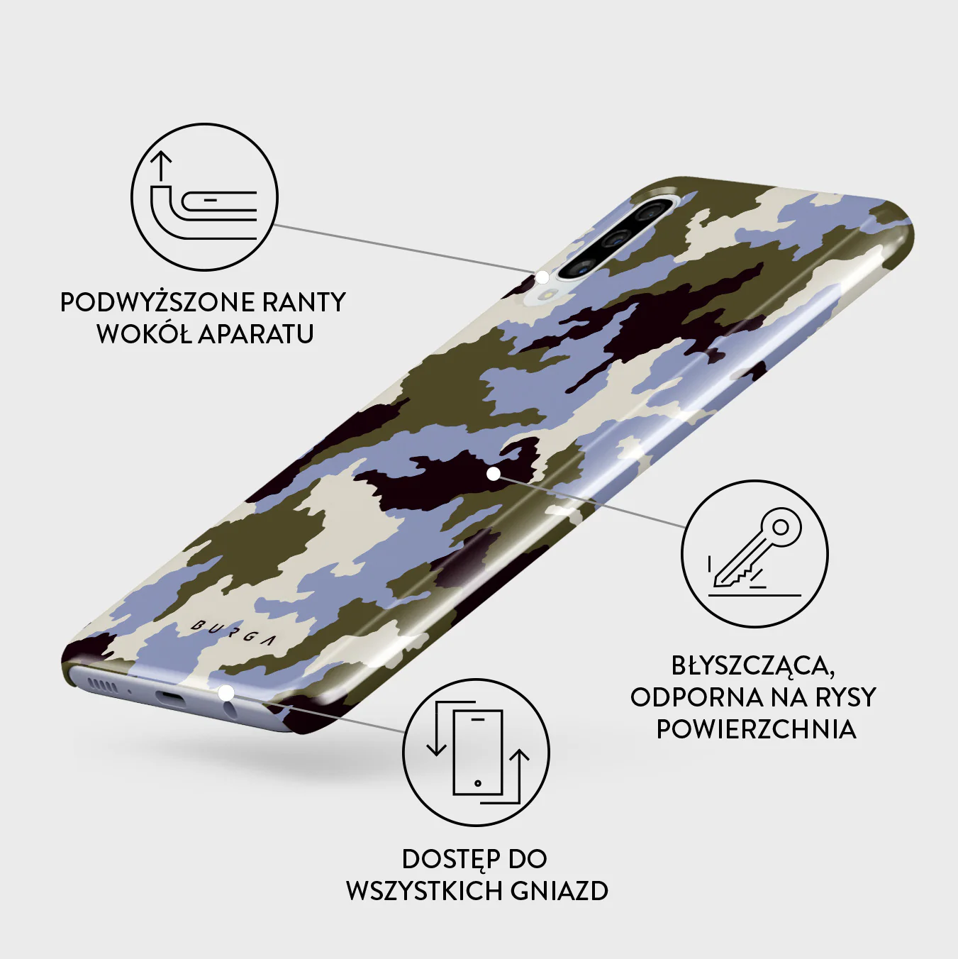 Icefield - Samsung Galaxy A50 Etui - Image 3