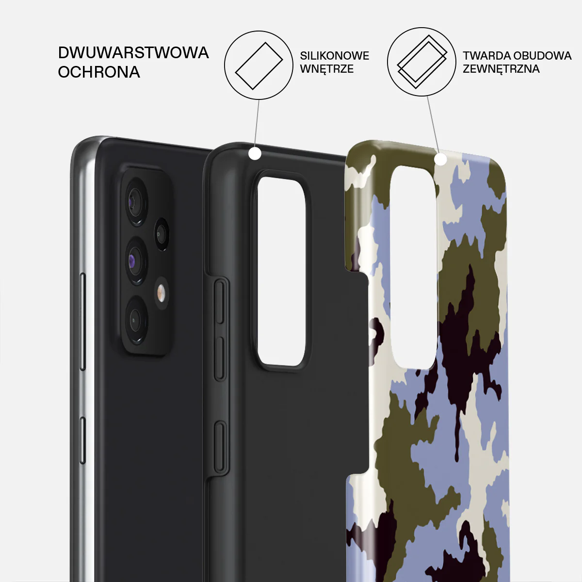 Icefield - Samsung Galaxy A72 4G / 5G Etui - Image 6