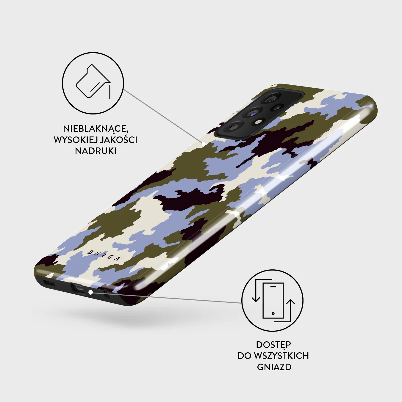 Icefield - Samsung Galaxy A72 4G / 5G Etui - Image 7