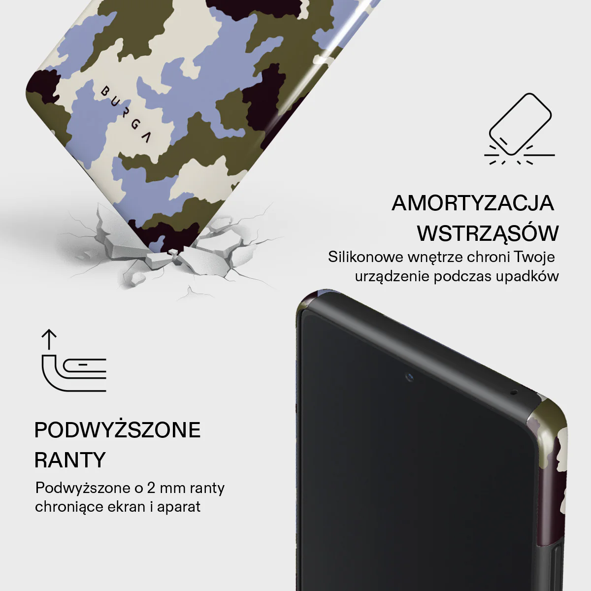 Icefield - Samsung Galaxy A72 4G / 5G Etui - Image 8