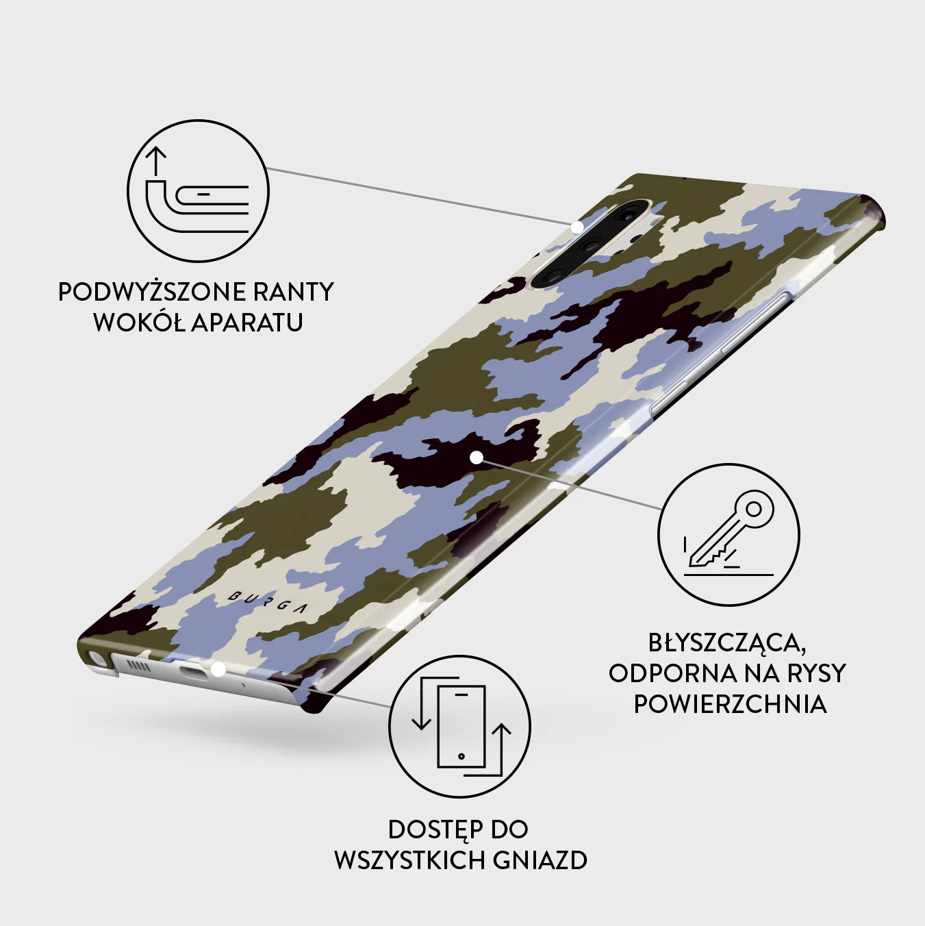 Icefield - Samsung Galaxy Note 10 Plus Etui - Image 3