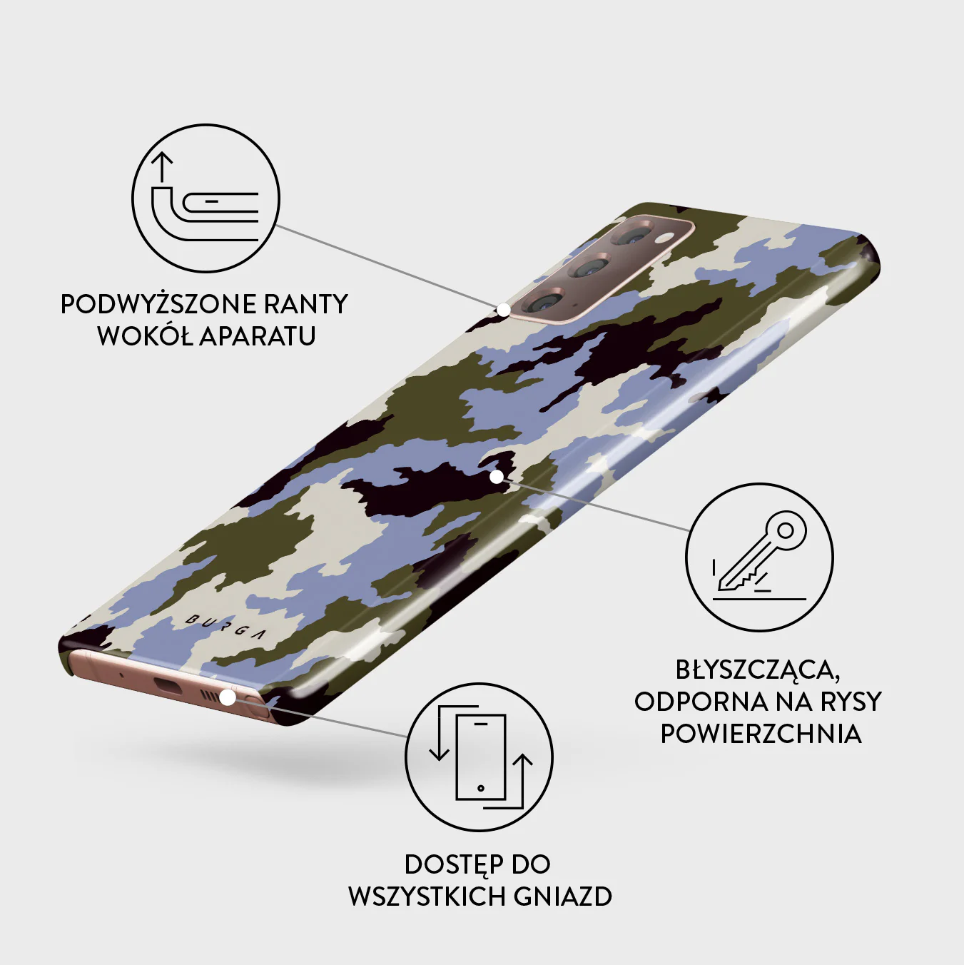 Icefield - Samsung Galaxy Note 20 4G / 5G Etui - Image 3
