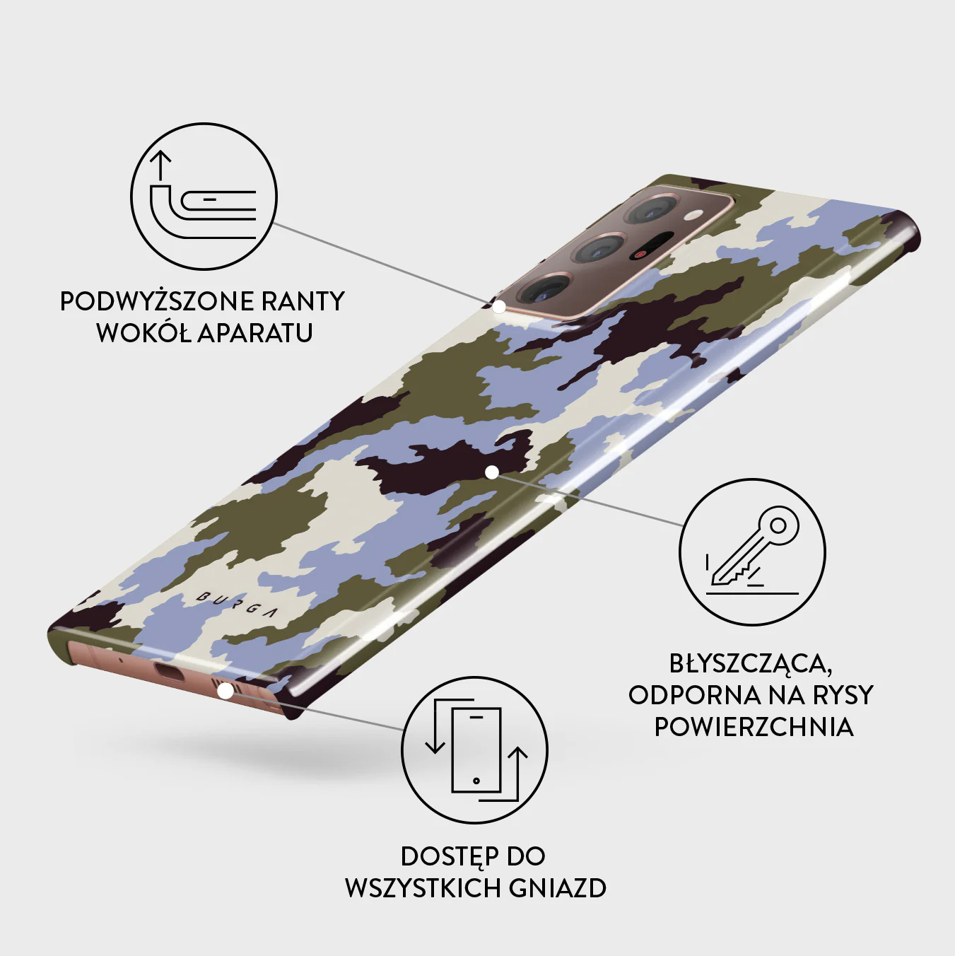 Icefield - Samsung Galaxy Note 20 Ultra 4G / 5G Etui - Image 3