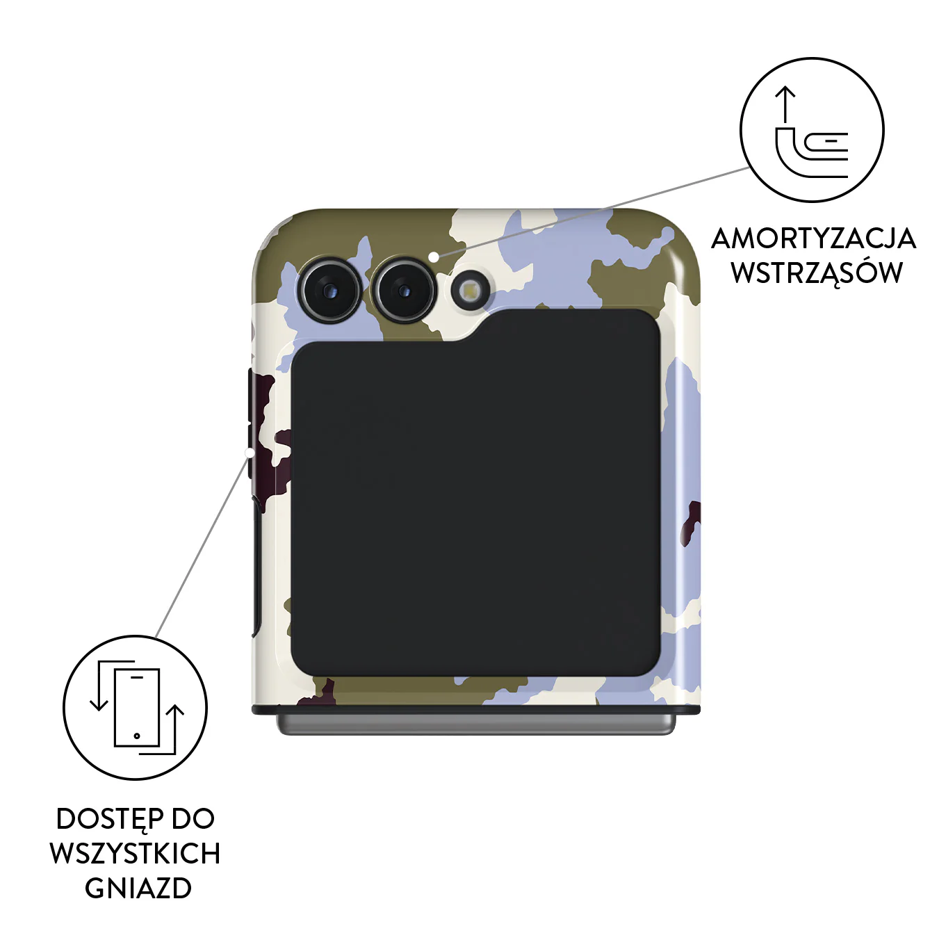 Icefield - Samsung Galaxy Z Flip 5 Etui - Image 3