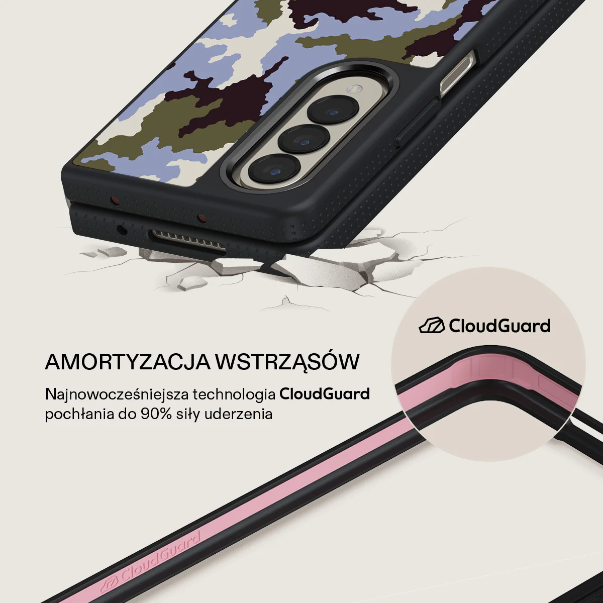 Icefield - Samsung Galaxy Z Fold 4 Etui - Image 15