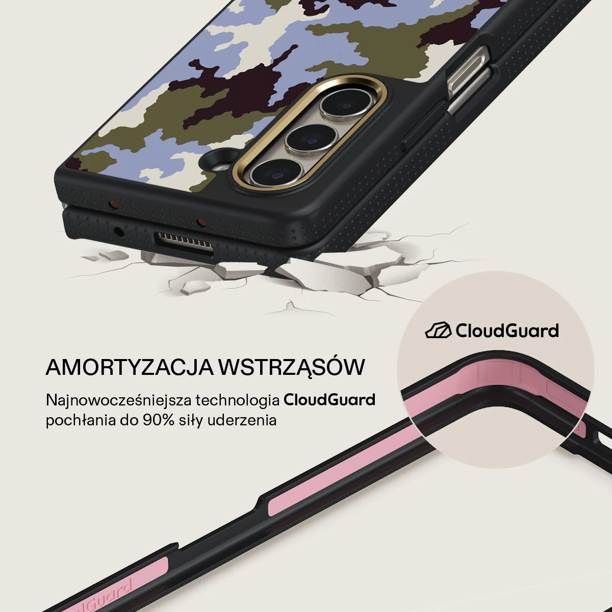 Icefield - Samsung Galaxy Z Fold 5 Etui - Image 3