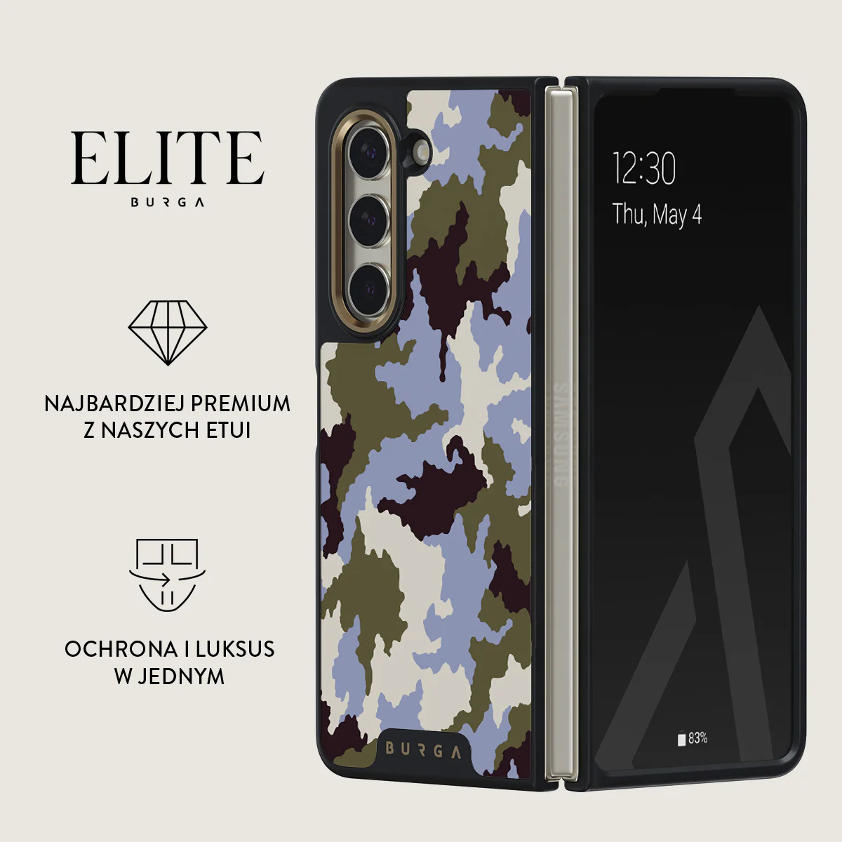Icefield - Samsung Galaxy Z Fold 5 Etui - Image 9