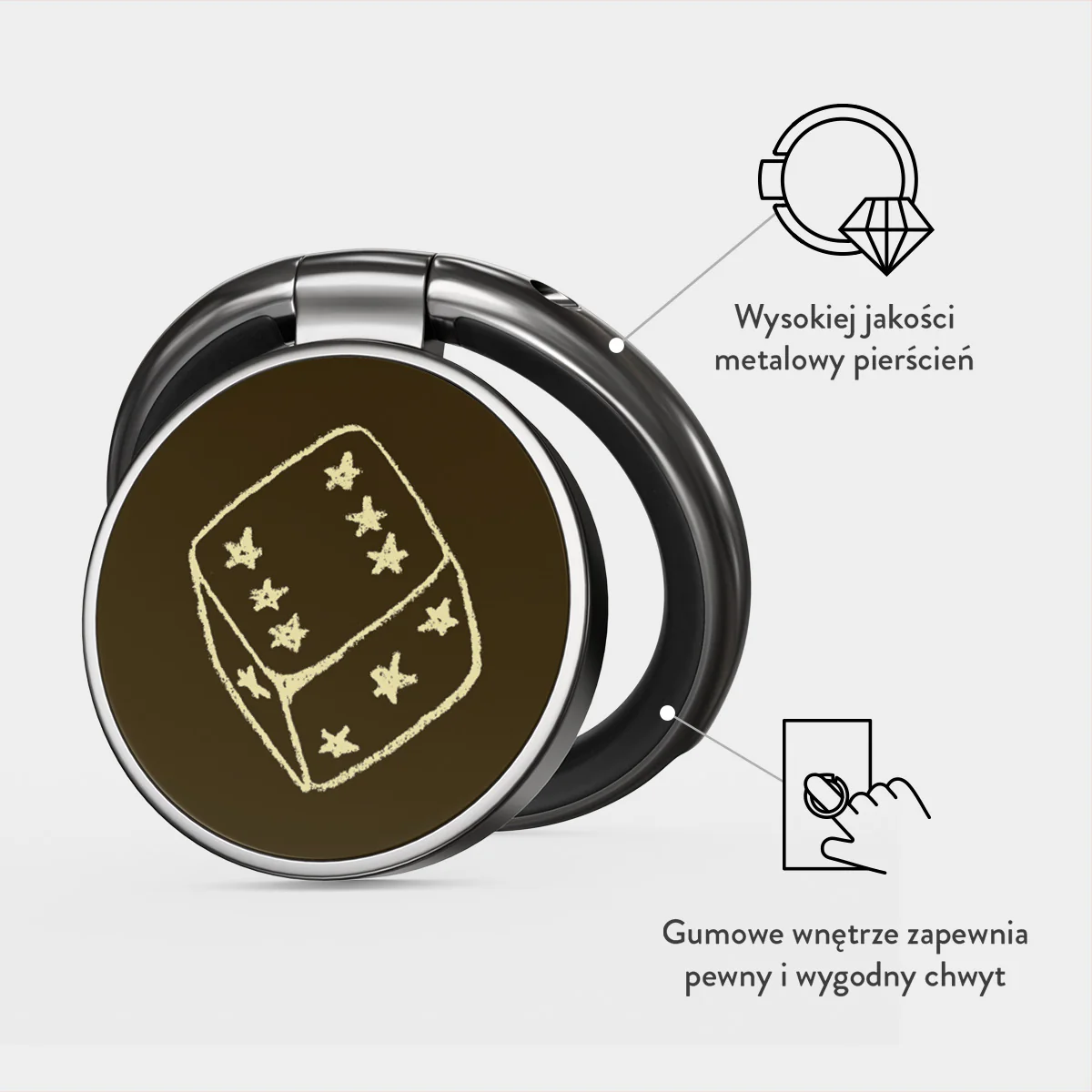 Jackpot - Samoprzylepny Okrągły Uchwyt - Image 2