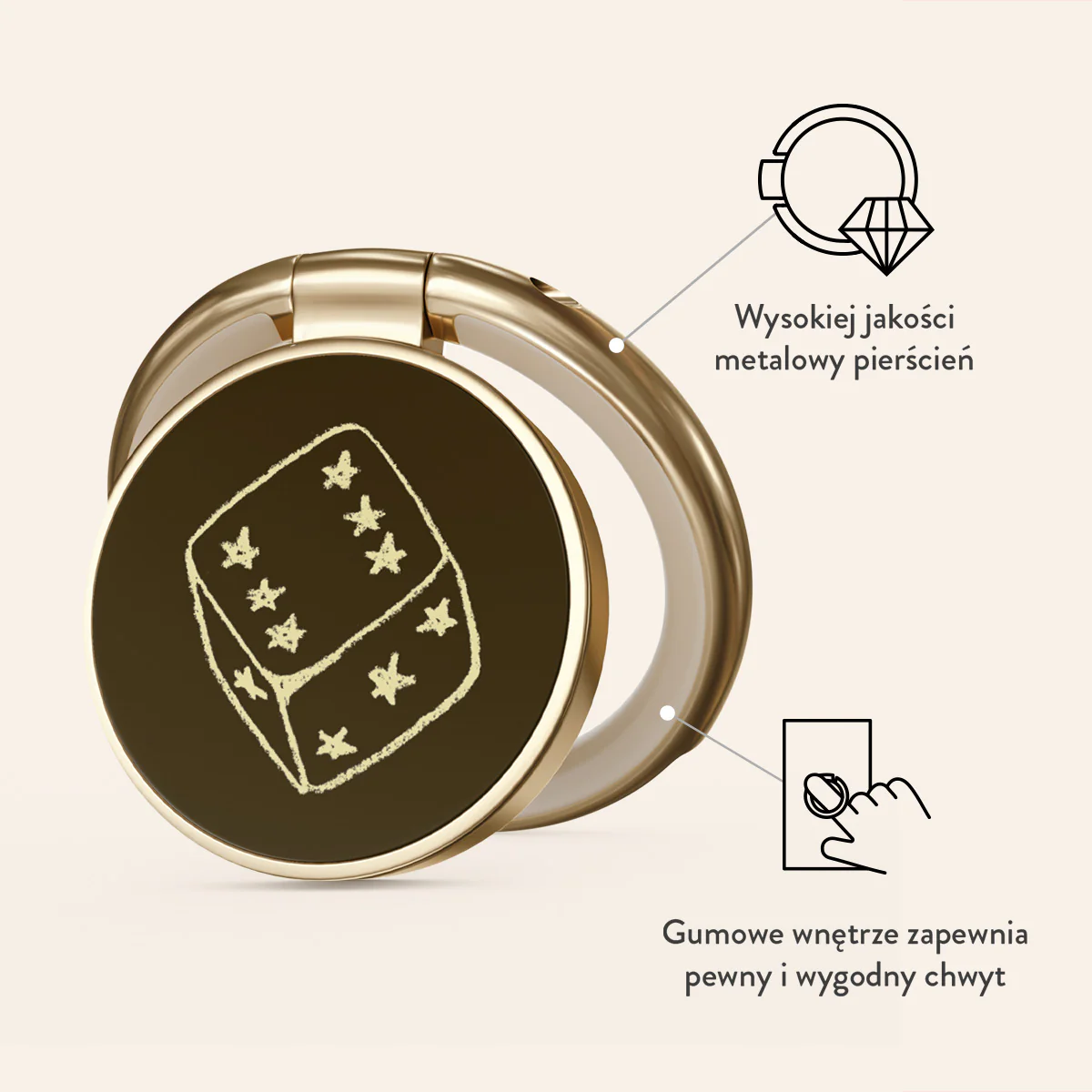 Jackpot - Samoprzylepny Okrągły Uchwyt - Image 7