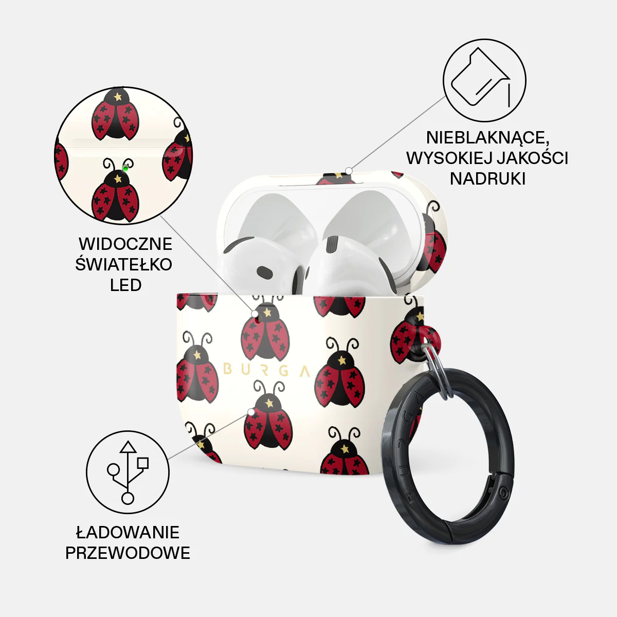 Lady Luck - Etui AirPods 4 - Image 3