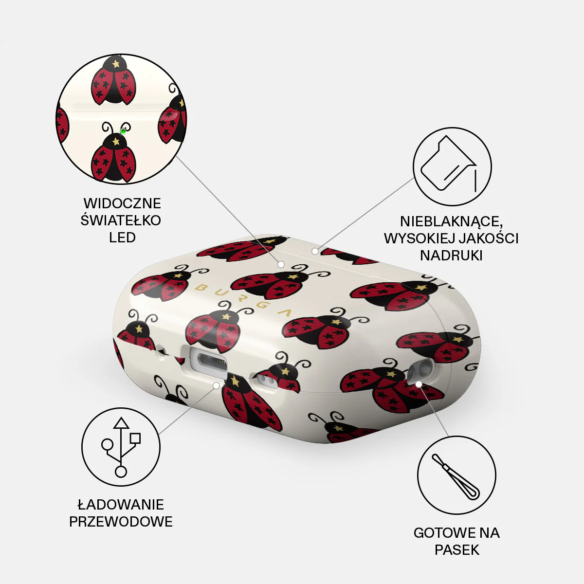 Lady Luck - Etui AirPods Pro 2 - Image 3
