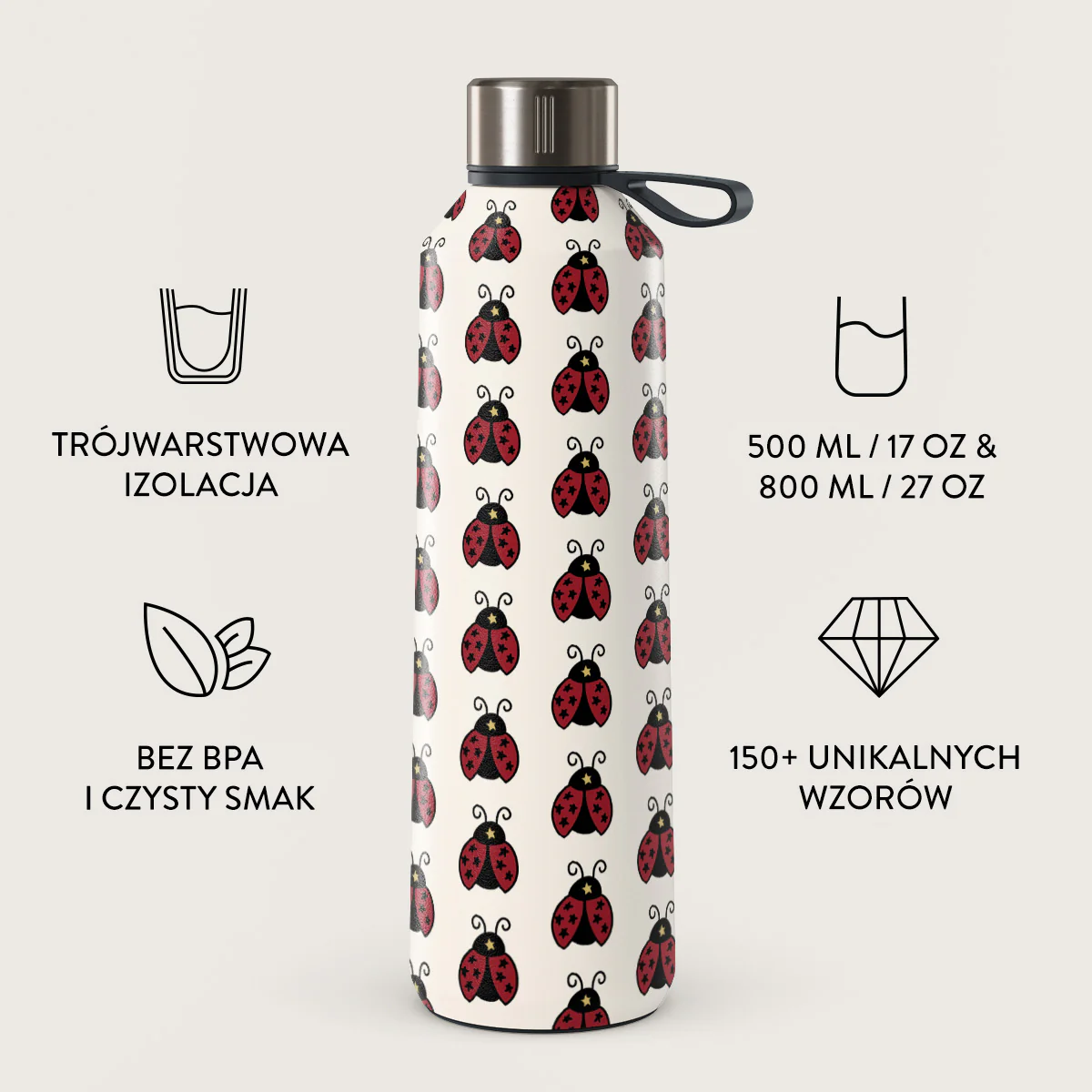 Lady Luck - Butelka na wodę - Image 3