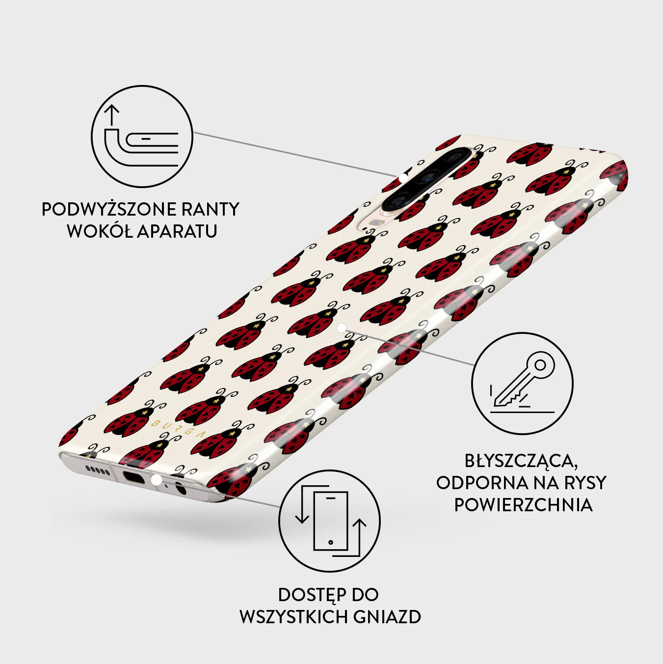 Lady Luck - Huawei P30 Etui - Image 3