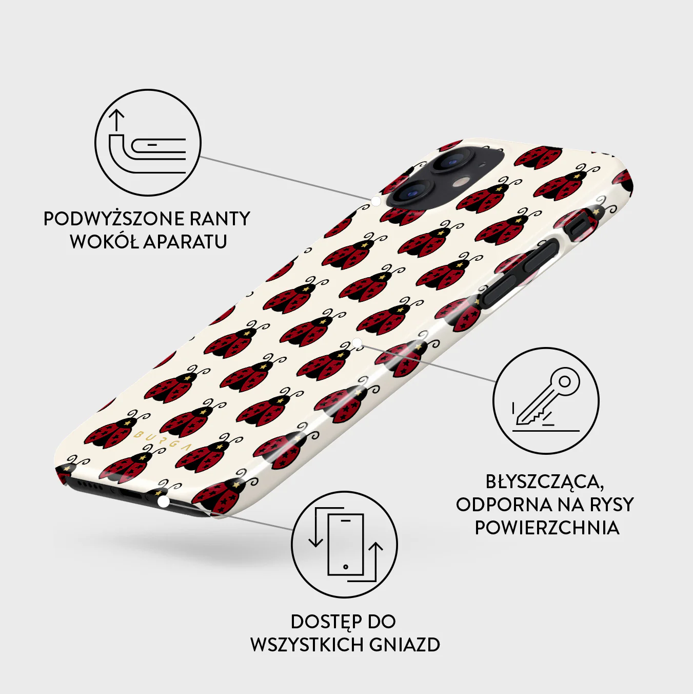 Lady Luck - iPhone 12 Mini Etui - Image 3