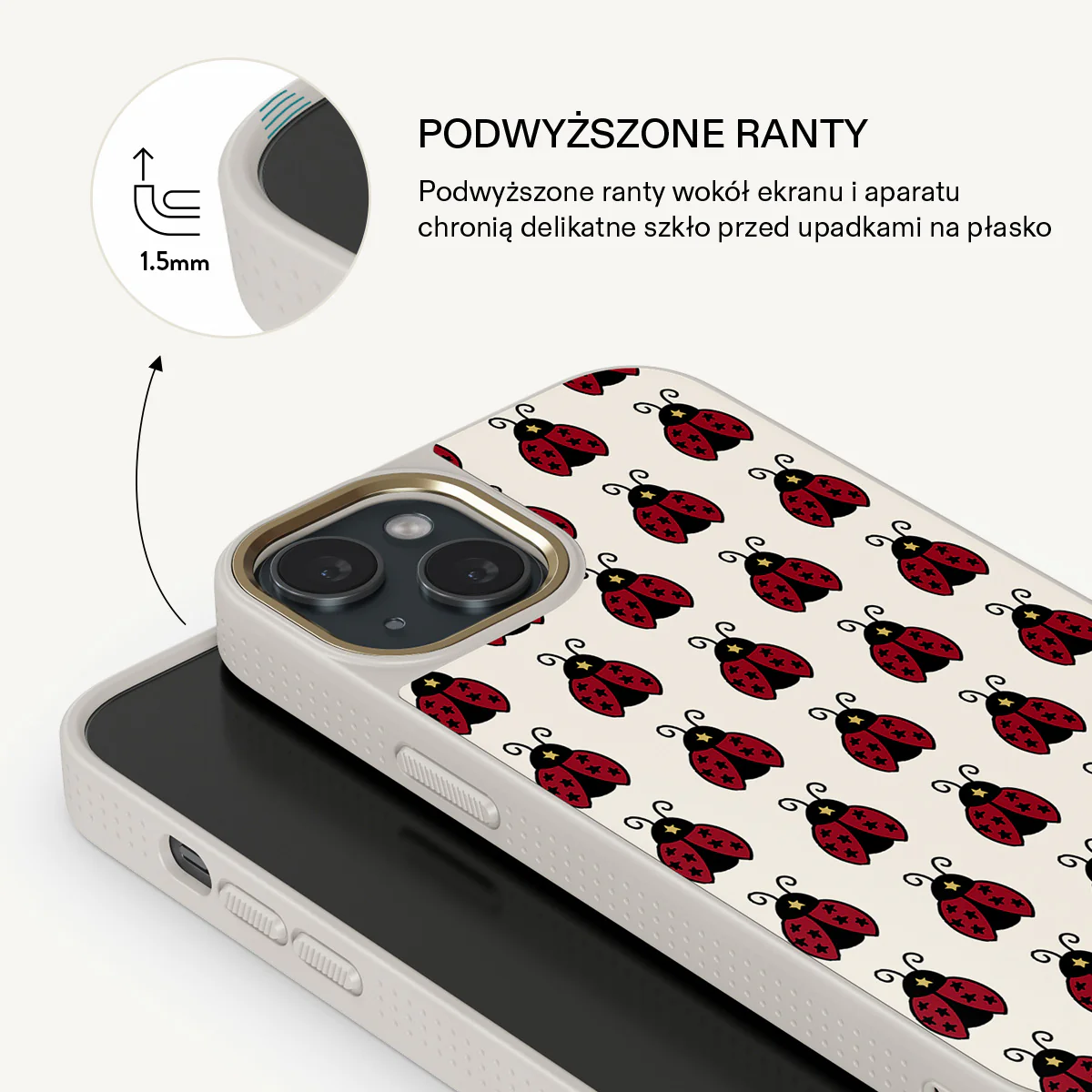 Lady Luck - iPhone 15 Etui - Image 22