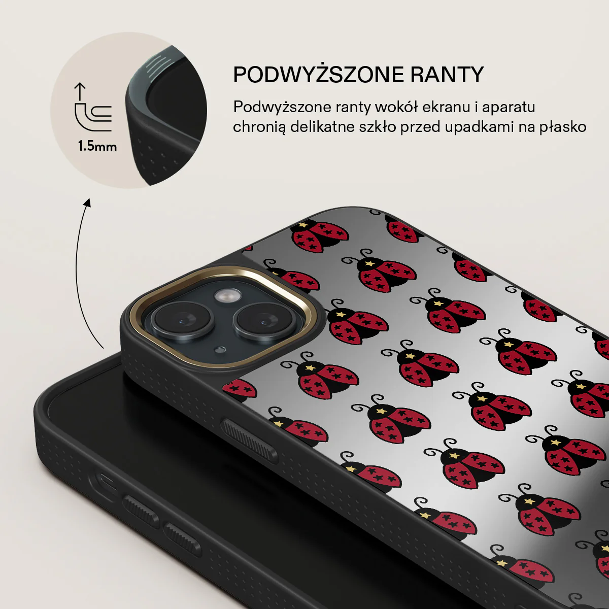 Lady Luck - iPhone 15 Etui - Image 30