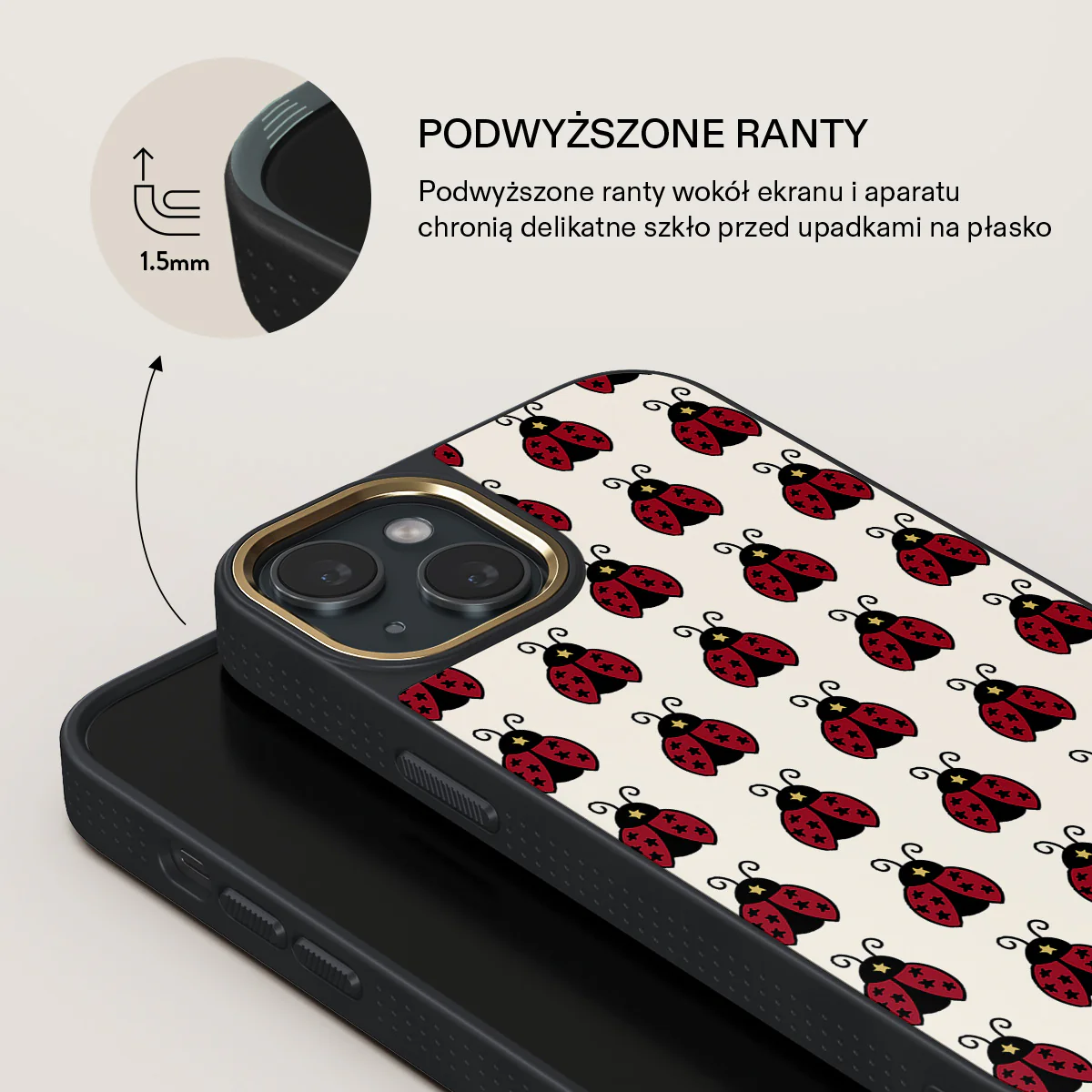 Lady Luck - iPhone 15 Etui - Image 8