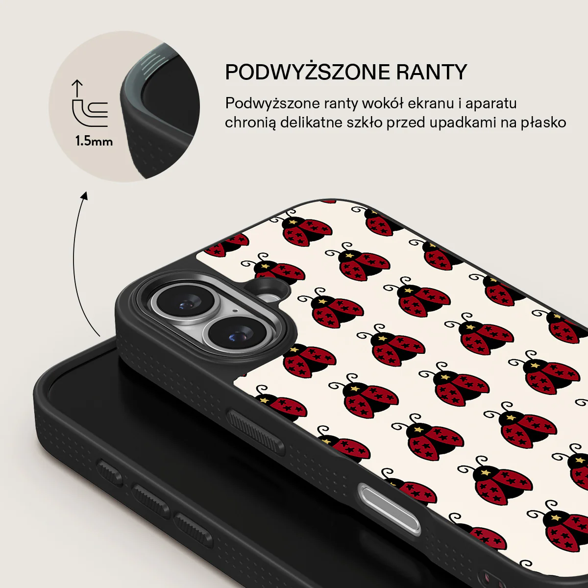 Lady Luck - iPhone 16 Etui - Image 16