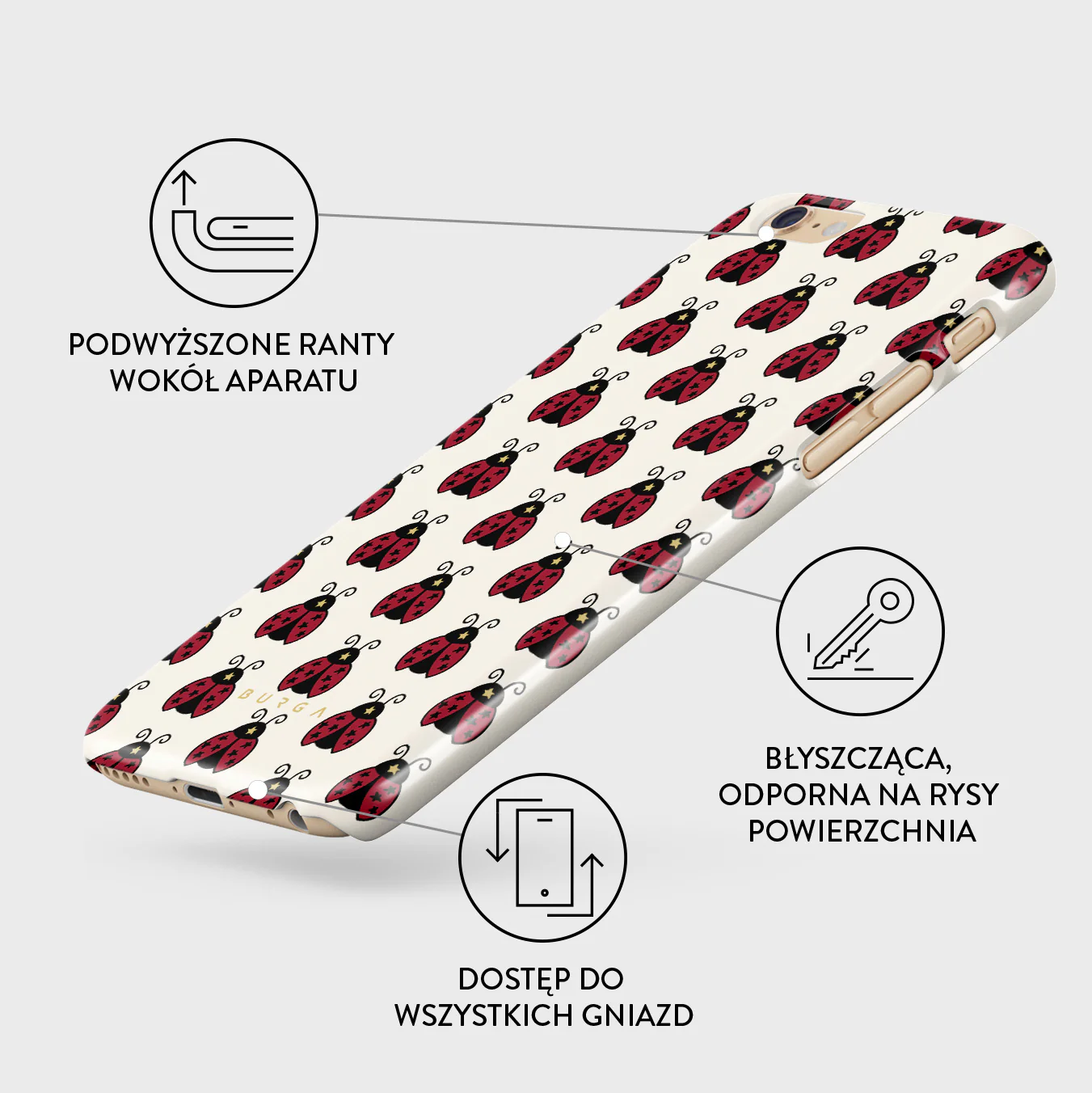 Lady Luck - iPhone 6 / 6S Etui - Image 3