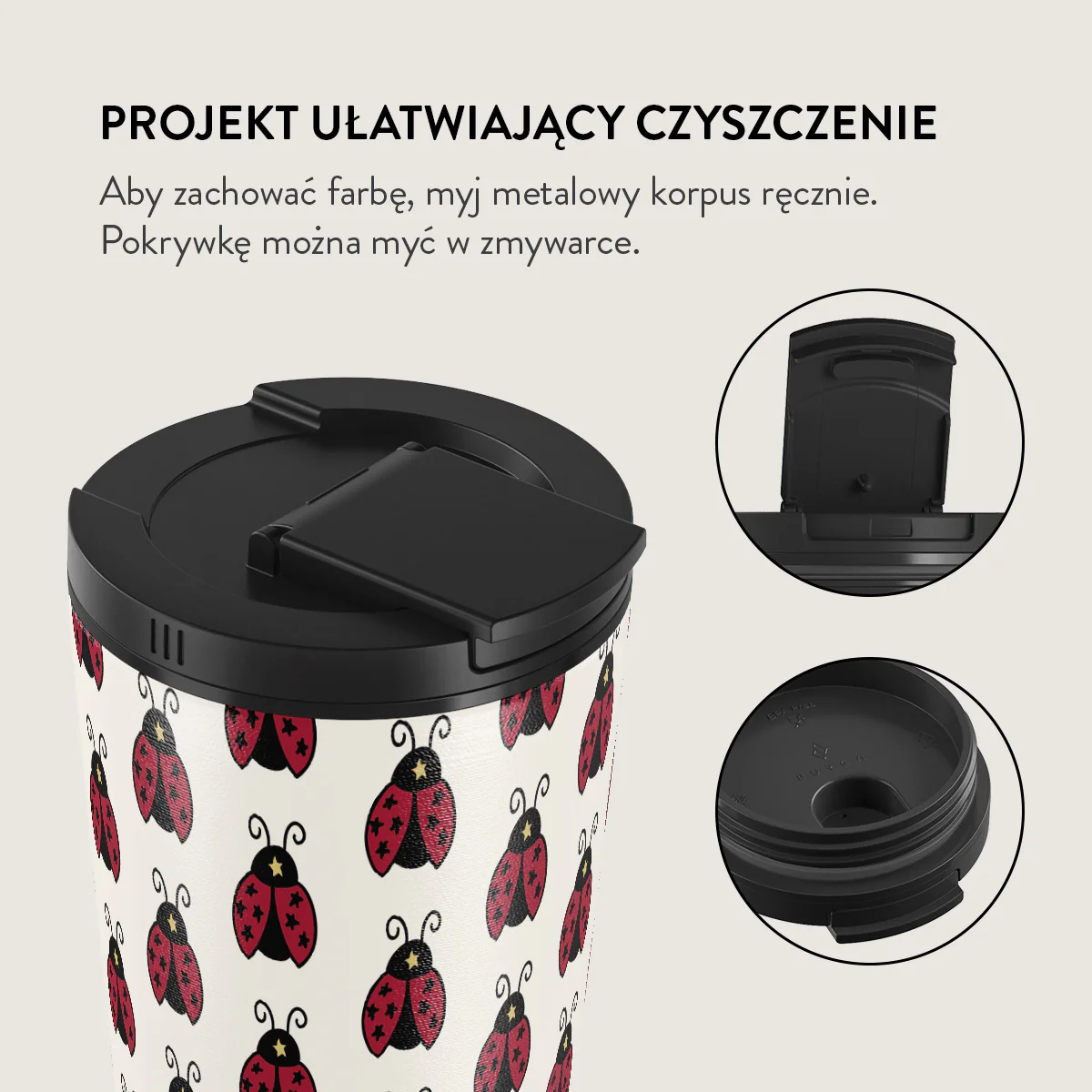 Lady Luck - Kubek podróżny - Image 16