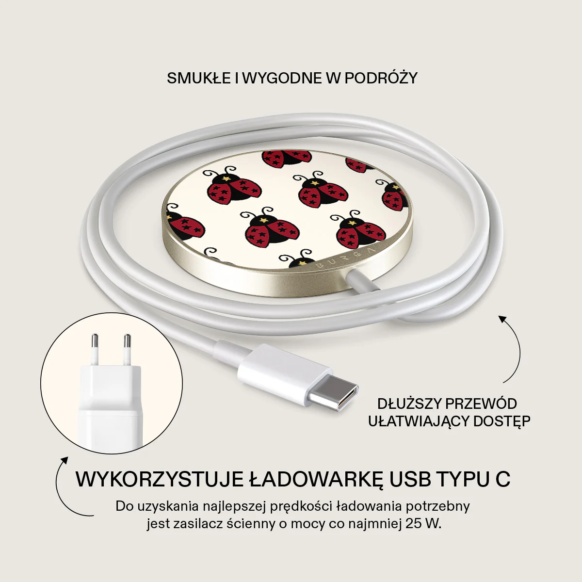 Lady Luck - Magnetyczna ładowarka bezprzewodowa - Image 3