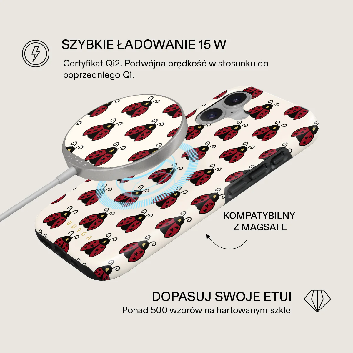 Lady Luck - Magnetyczna ładowarka bezprzewodowa - Image 8