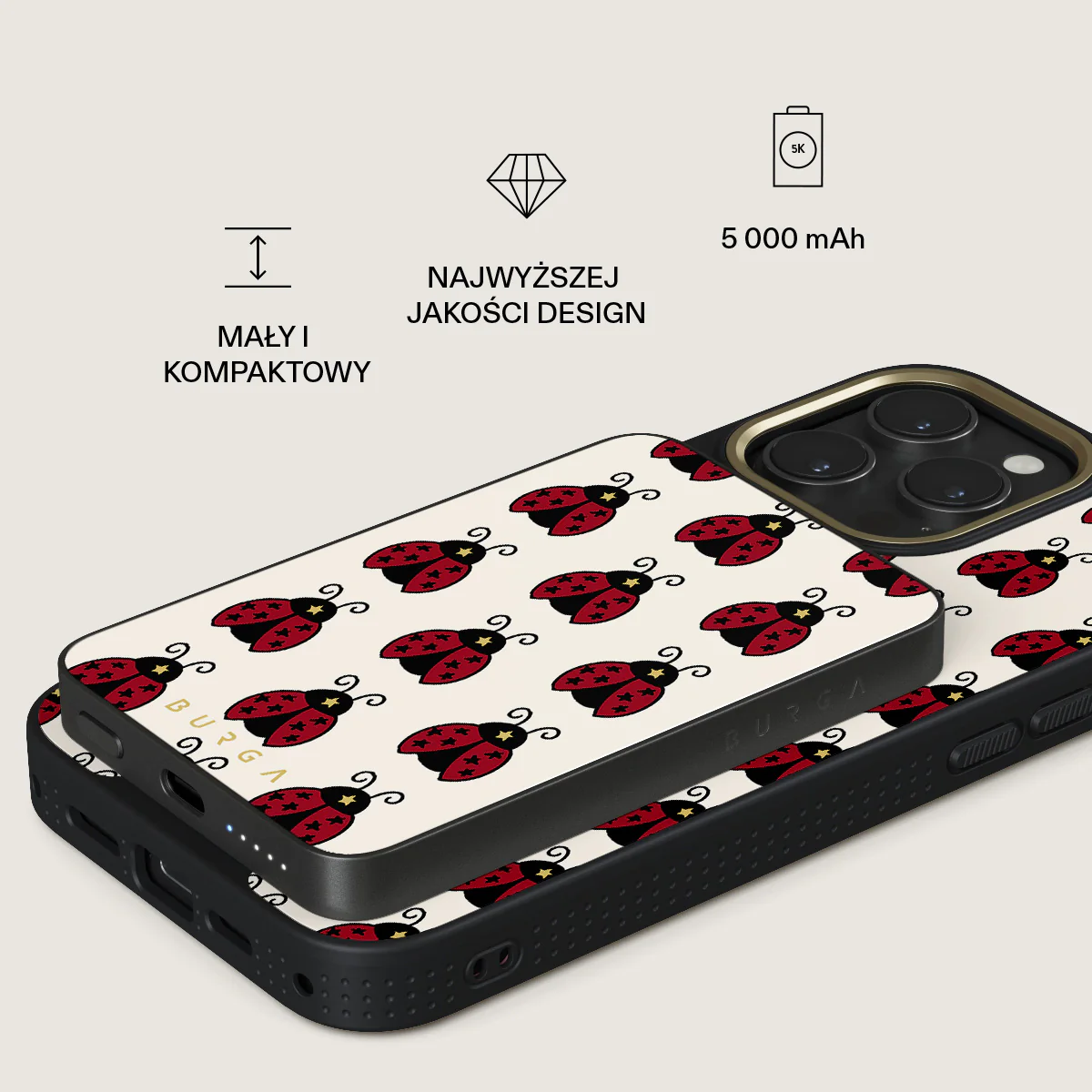 Lady Luck - Magnetyczny power bank - Image 2