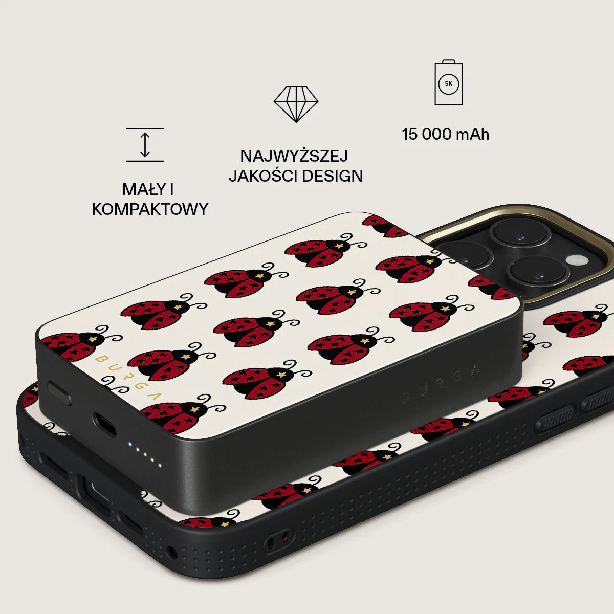 Lady Luck - Magnetyczny power bank - Image 32