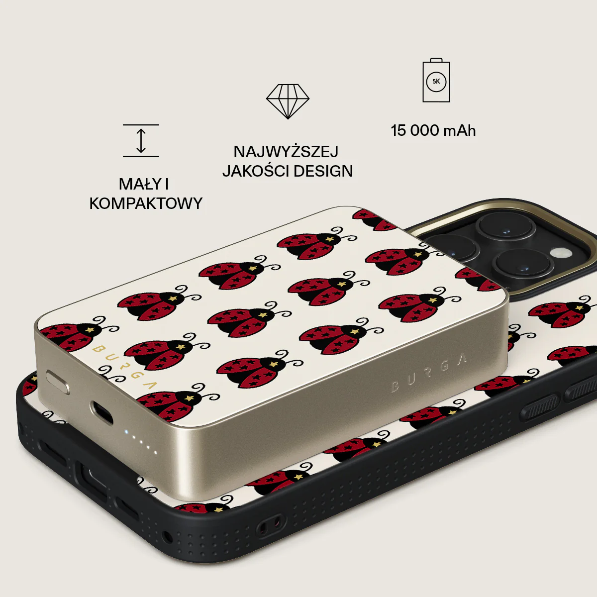 Lady Luck - Magnetyczny power bank - Image 37