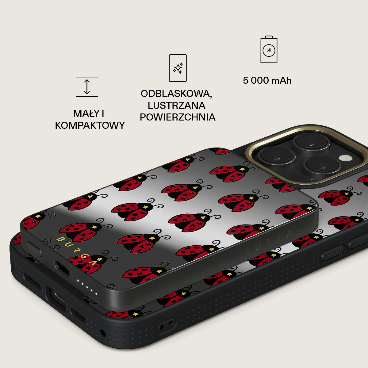 Lady Luck - Magnetyczny power bank - Image 47