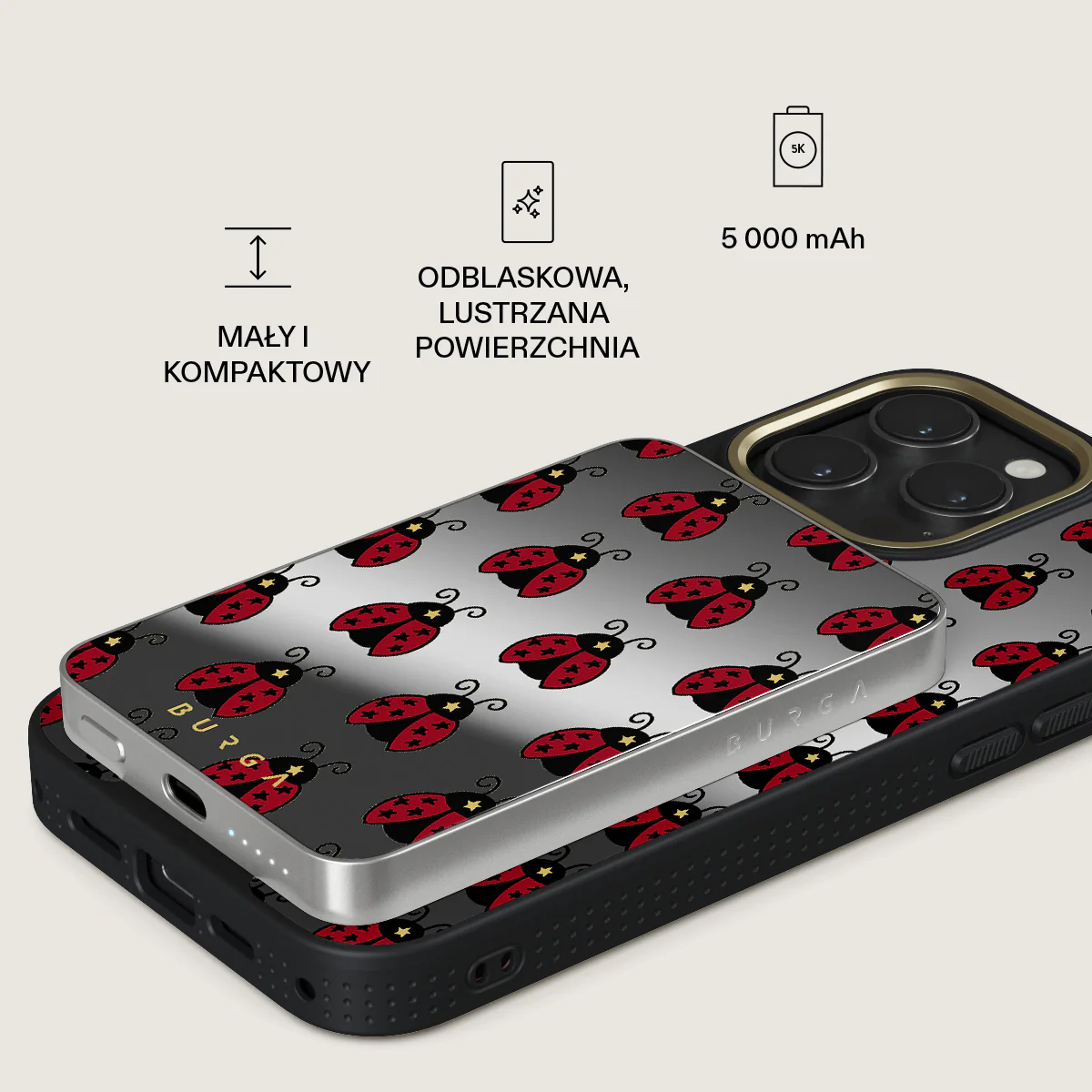 Lady Luck - Magnetyczny power bank - Image 57