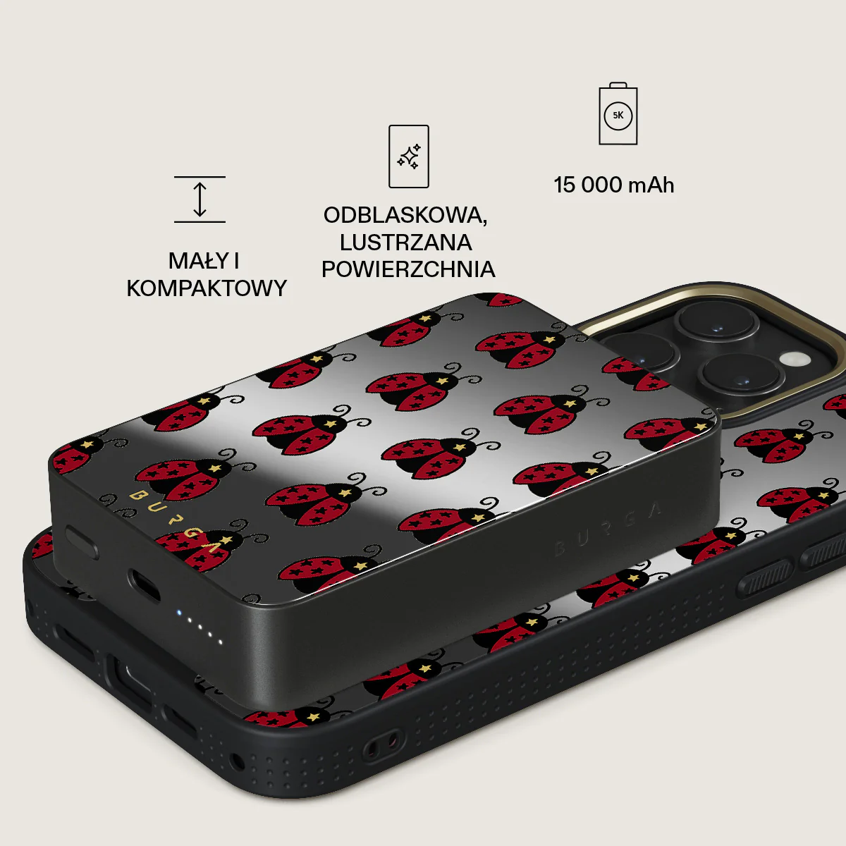 Lady Luck - Magnetyczny power bank - Image 77