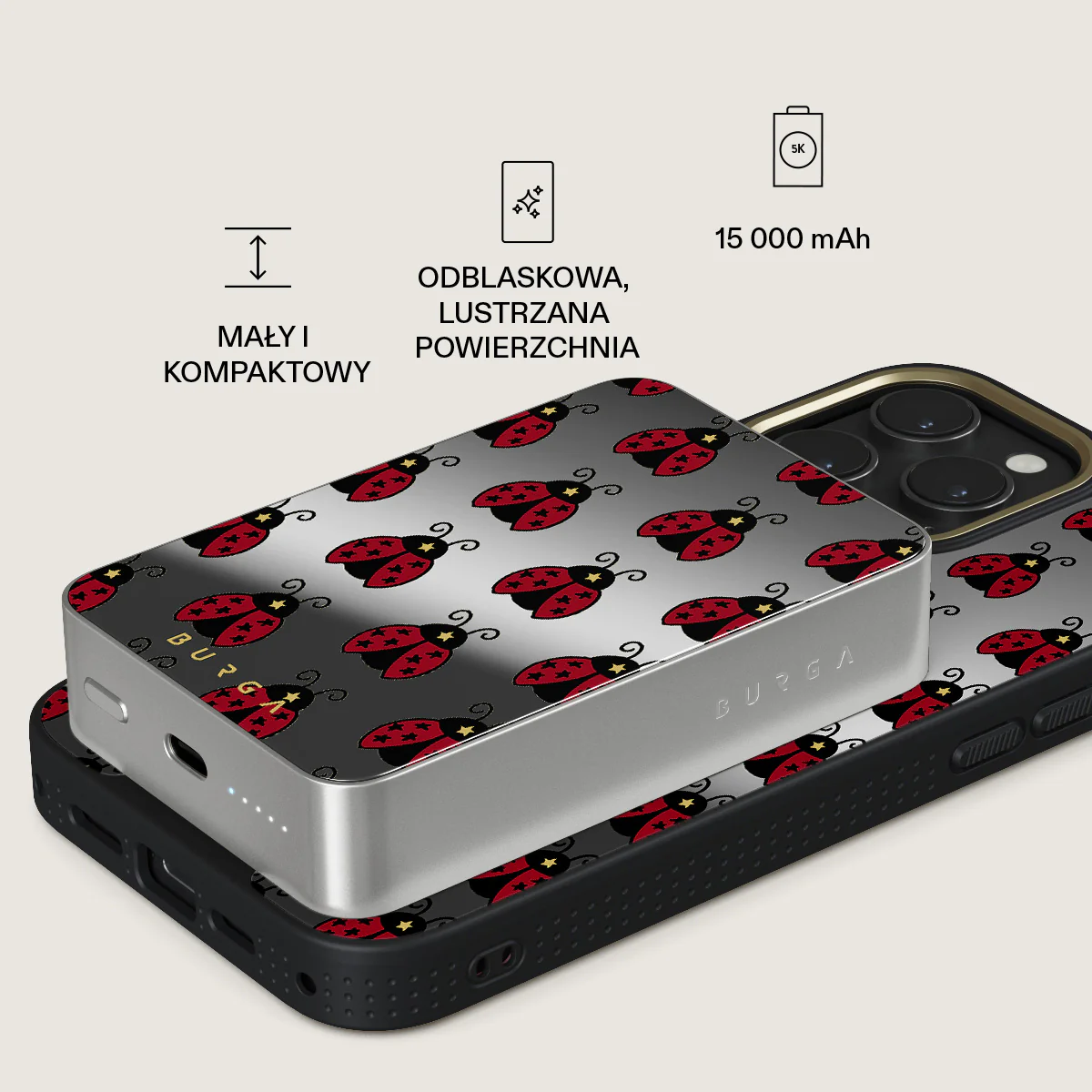 Lady Luck - Magnetyczny power bank - Image 87