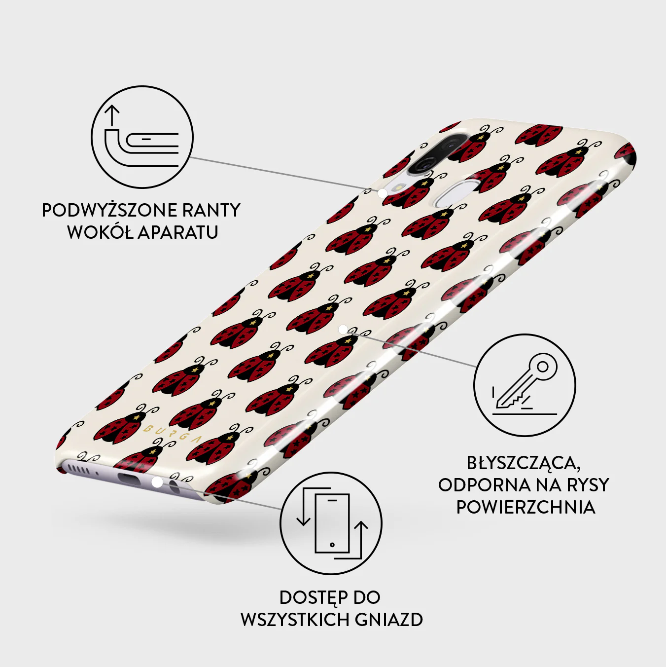 Lady Luck - Samsung Galaxy A40 Etui - Image 3