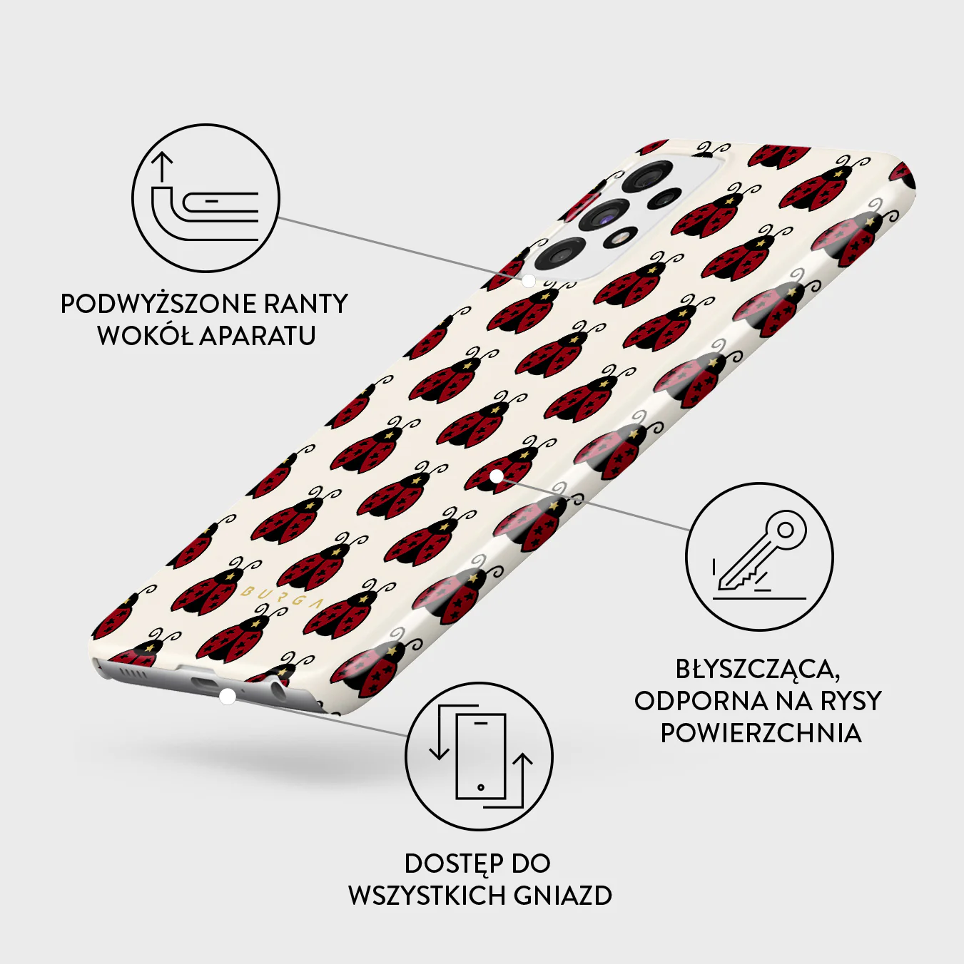 Lady Luck - Samsung Galaxy A72 4G / 5G Etui - Image 3