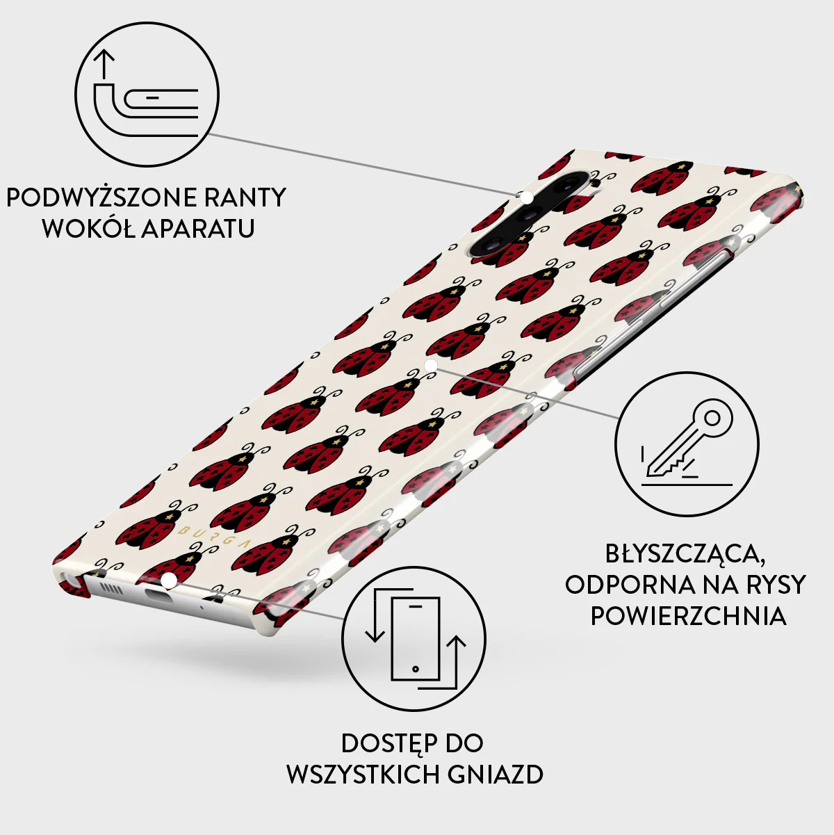 Lady Luck - Samsung Galaxy Note 10 Etui - Image 3