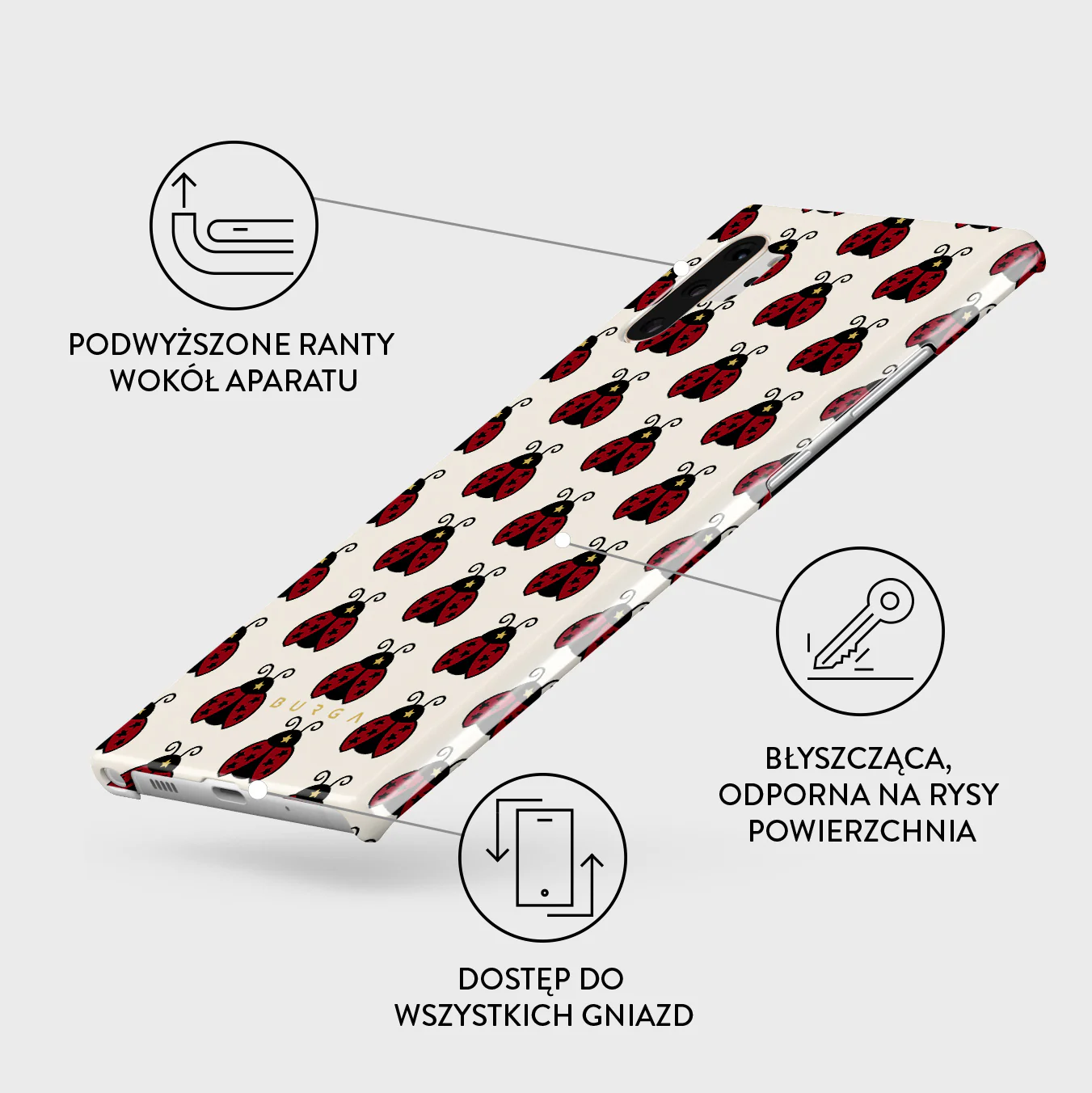 Lady Luck - Samsung Galaxy Note 10 Plus Etui - Image 3