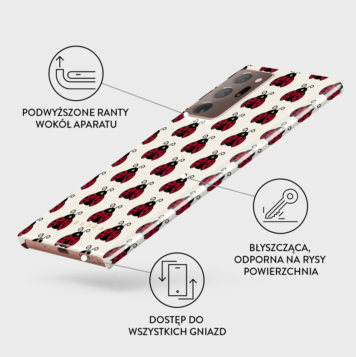 Lady Luck - Samsung Galaxy Note 20 Ultra 4G / 5G Etui - Image 3