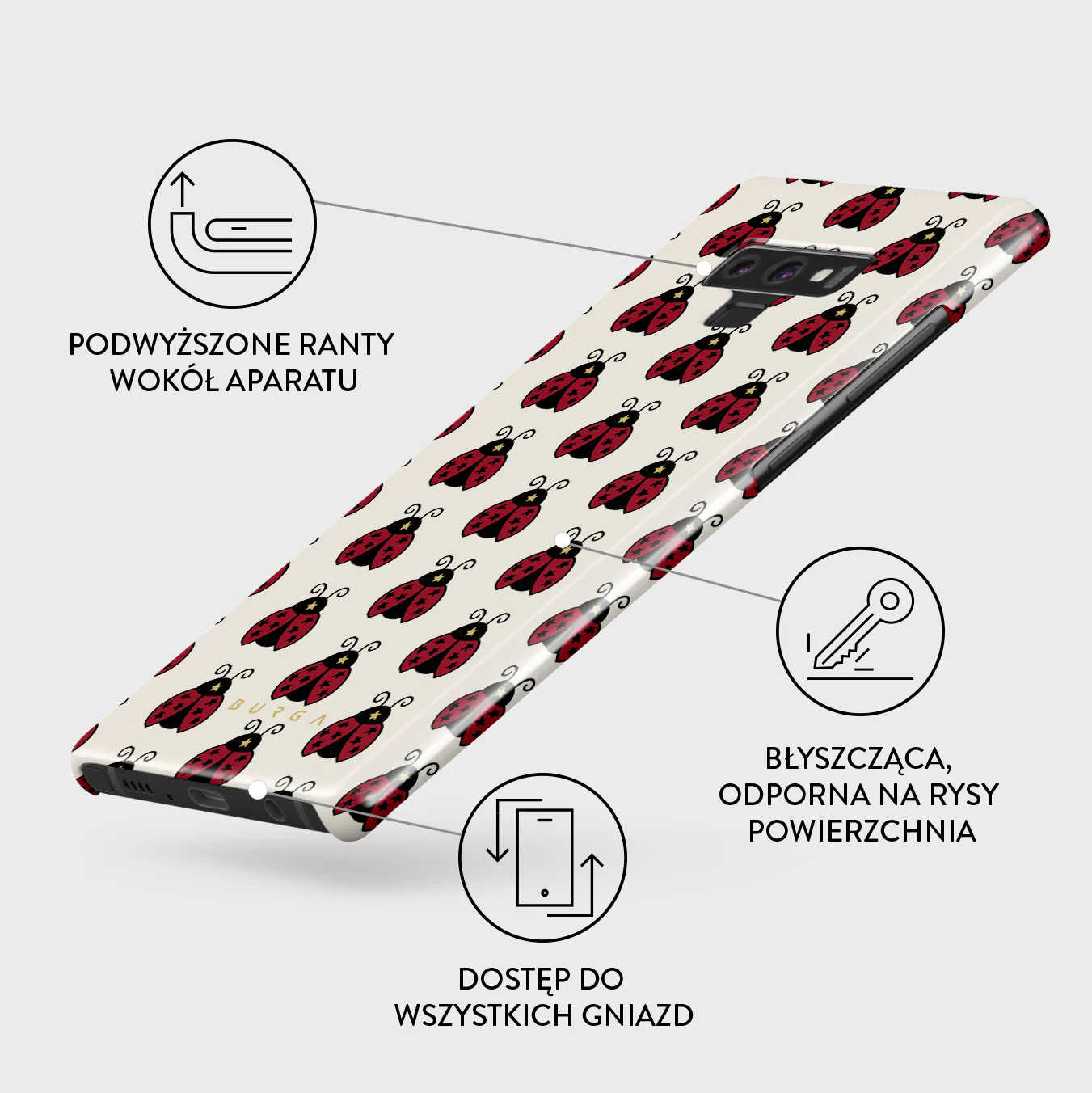 Lady Luck - Samsung Galaxy Note 9 Etui - Image 3
