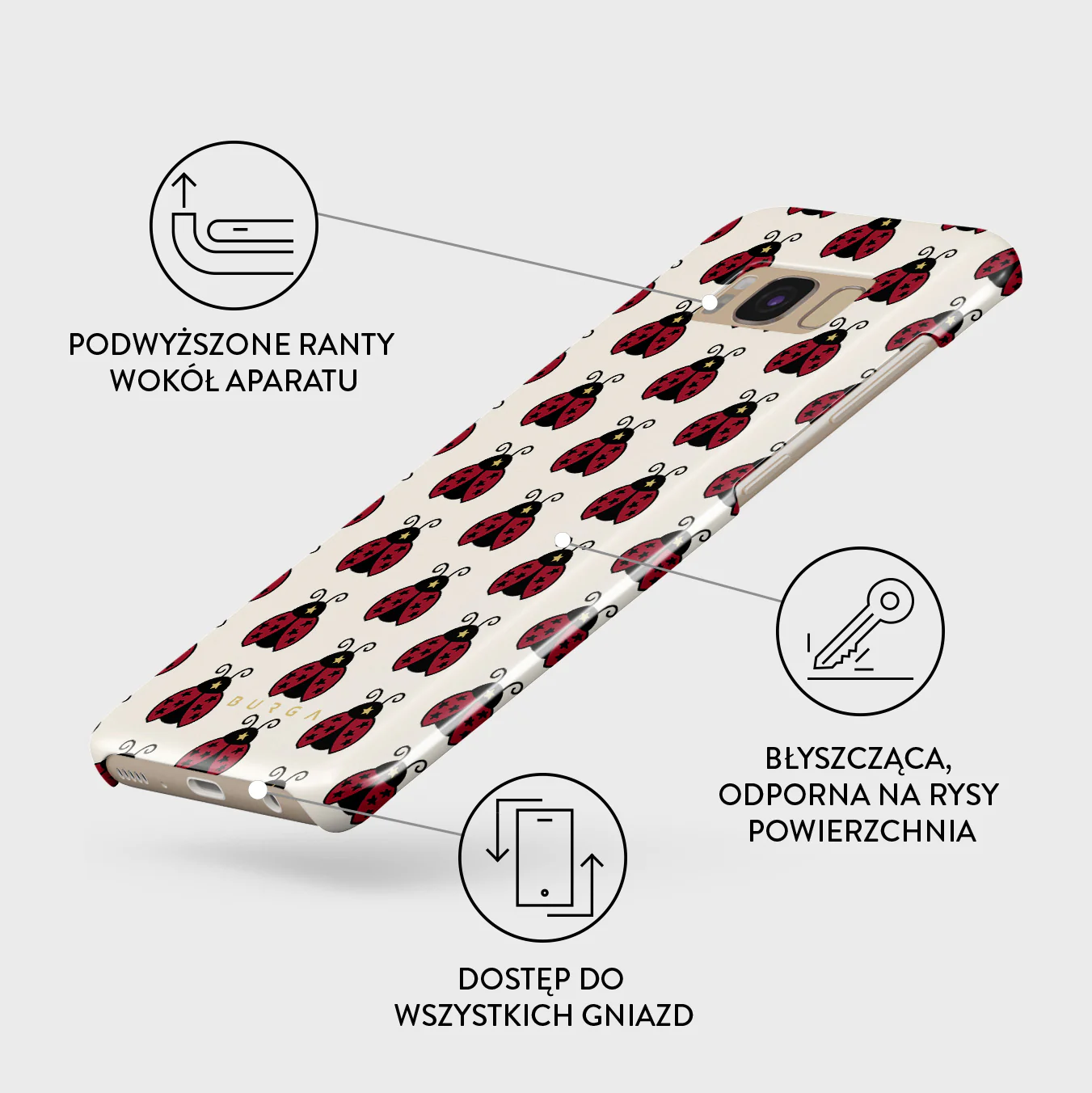 Lady Luck - Samsung Galaxy S8 Etui - Image 3