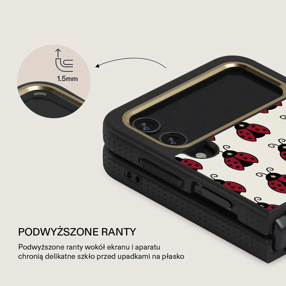 Lady Luck - Samsung Galaxy Z Flip 4 Etui - Image 17