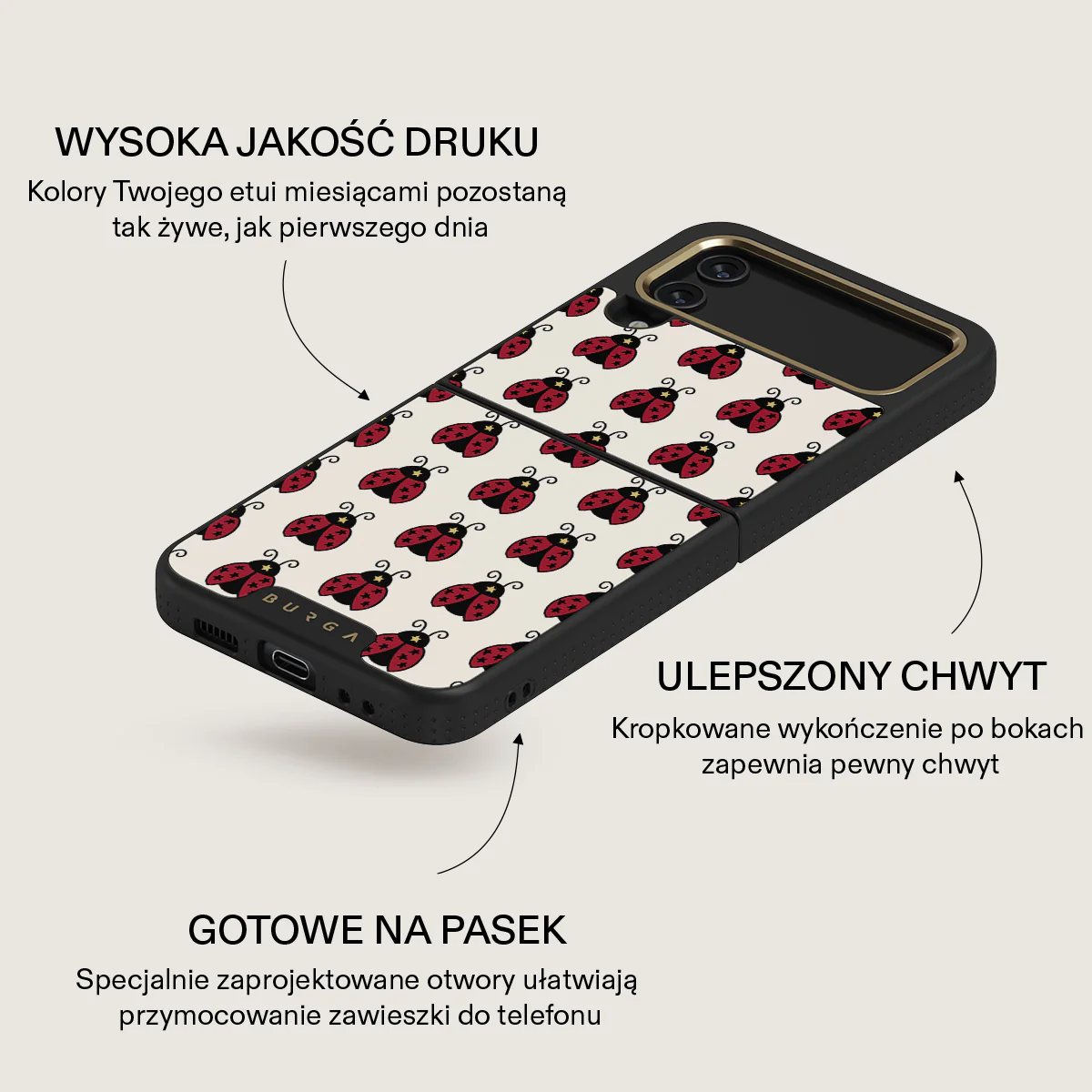 Lady Luck - Samsung Galaxy Z Flip 4 Etui - Image 18