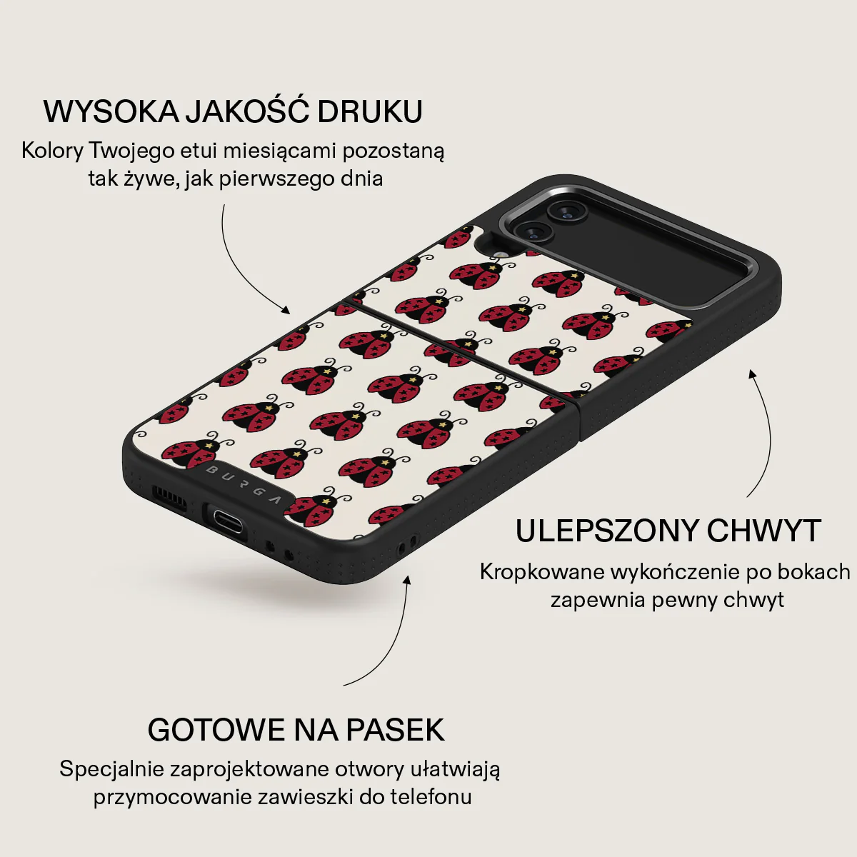 Lady Luck - Samsung Galaxy Z Flip 4 Etui - Image 24