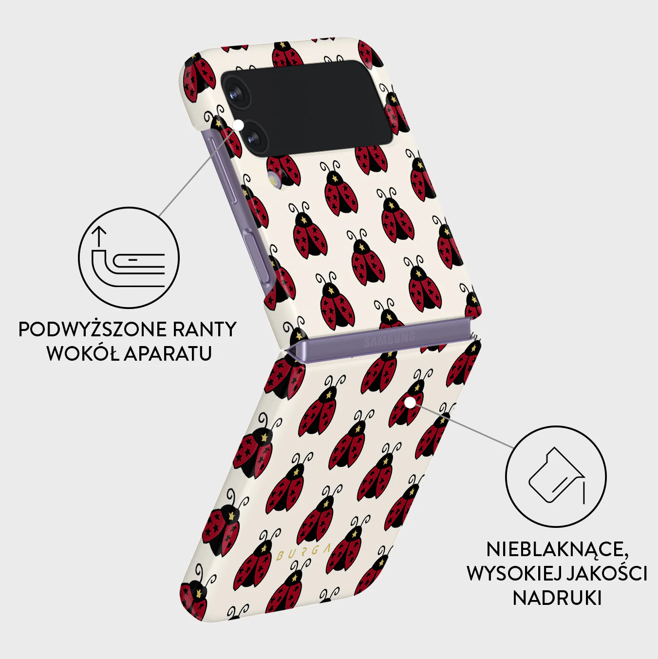 Lady Luck - Samsung Galaxy Z Flip 4 Etui - Image 3