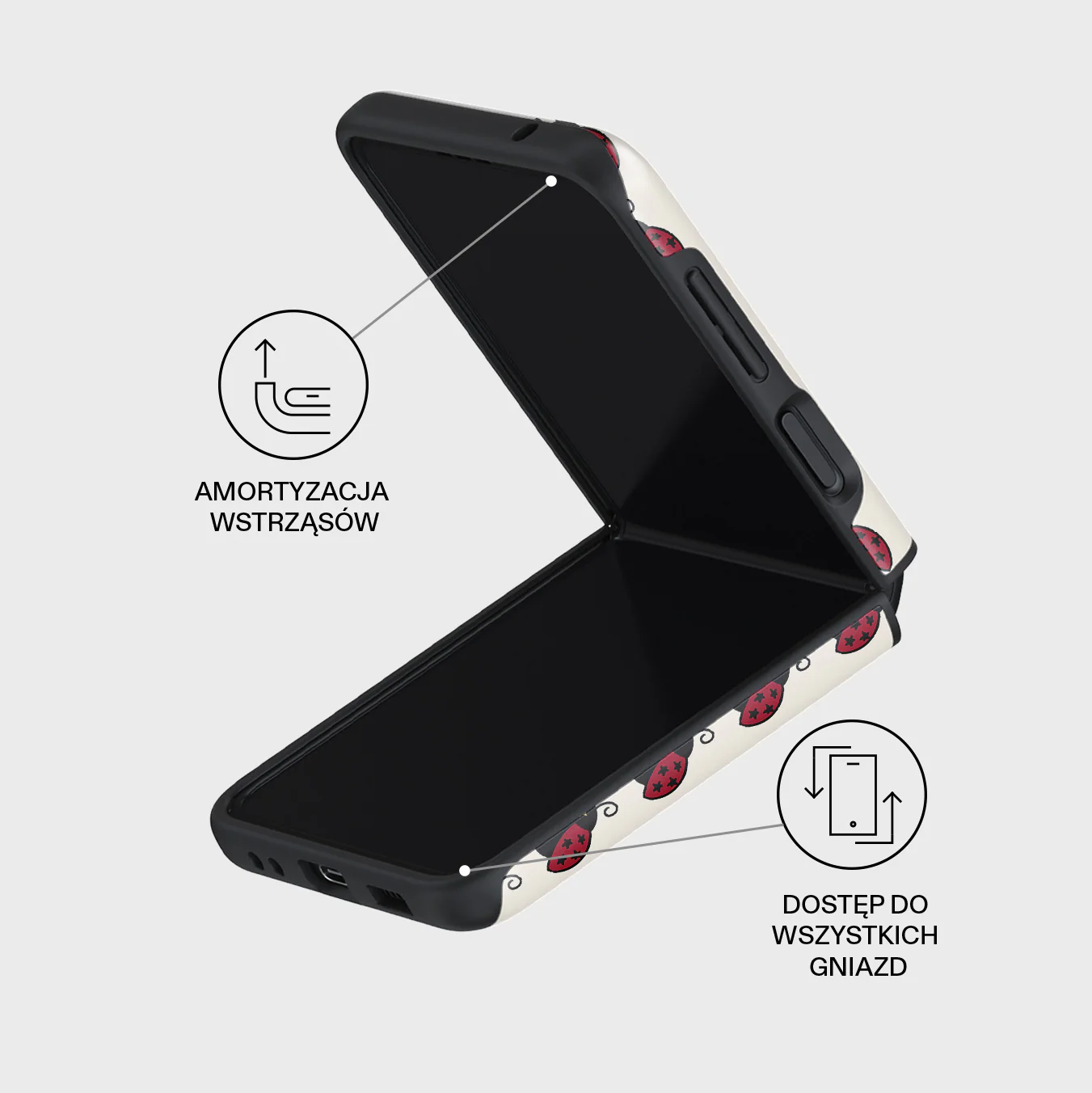 Lady Luck - Samsung Galaxy Z Flip 4 Etui - Image 9