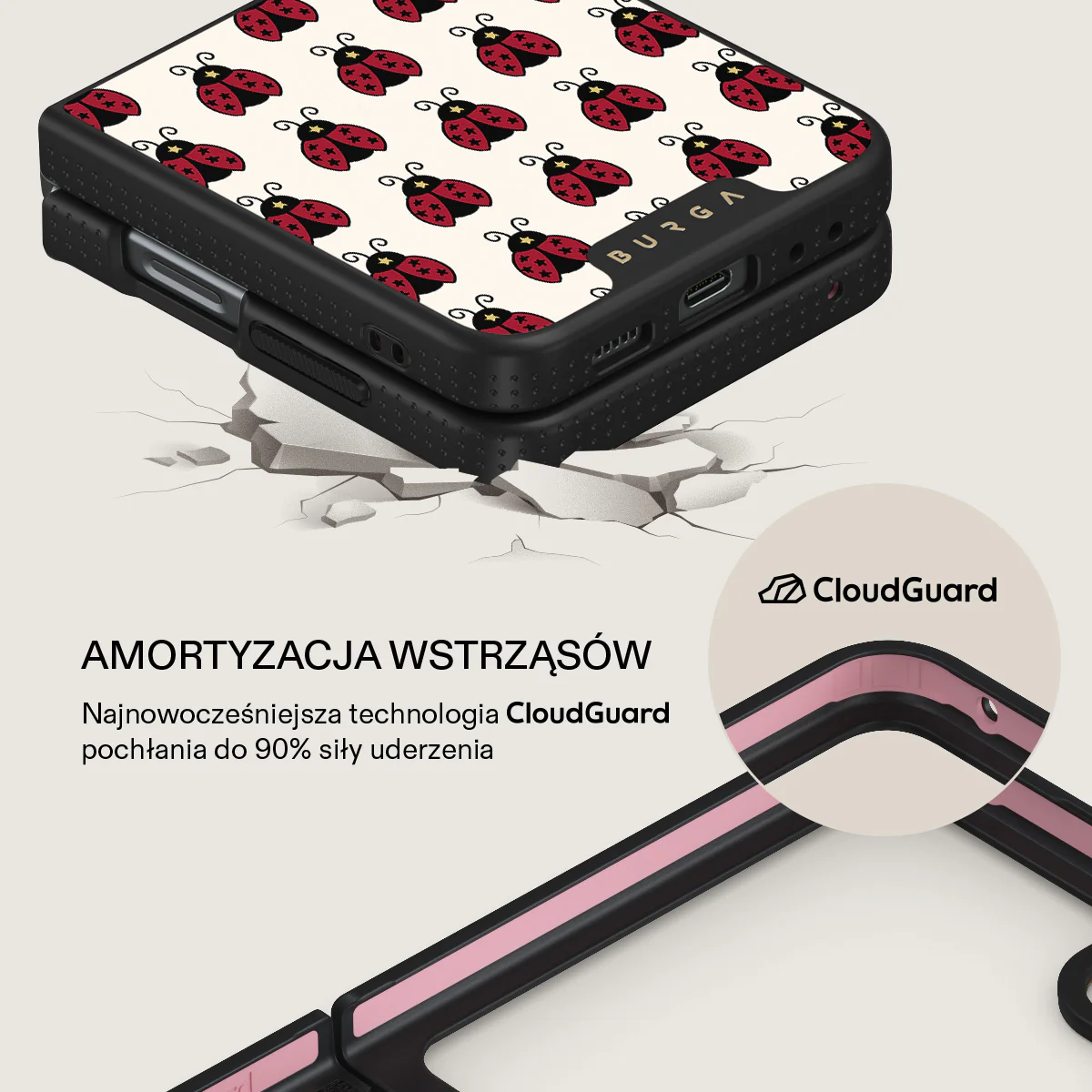 Lady Luck - Samsung Galaxy Z Flip 5 Etui - Image 10