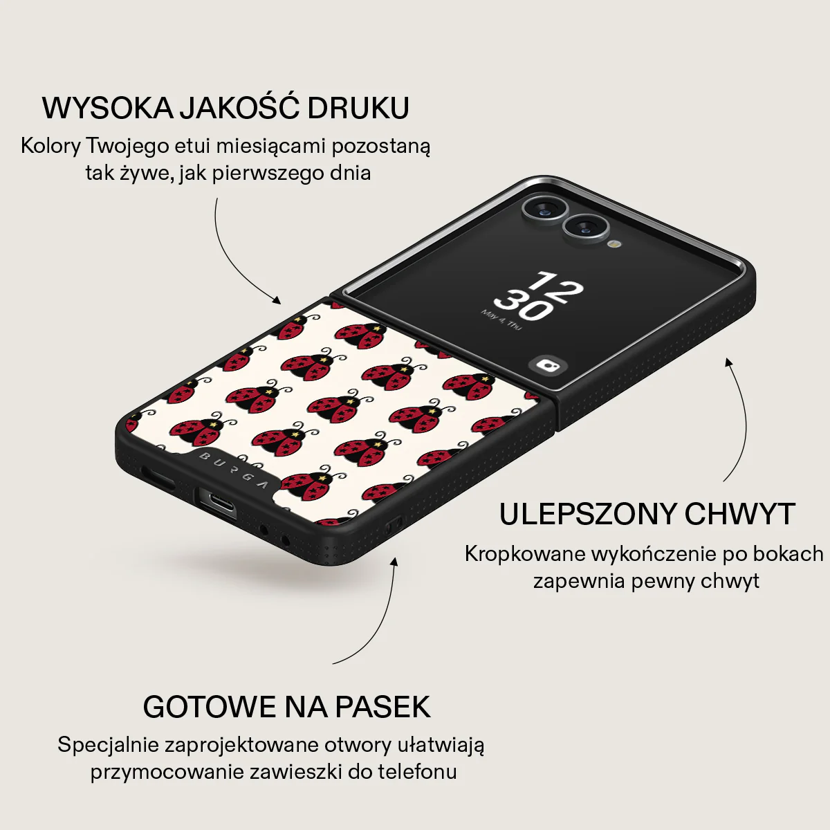 Lady Luck - Samsung Galaxy Z Flip 7 Etui - Image 16