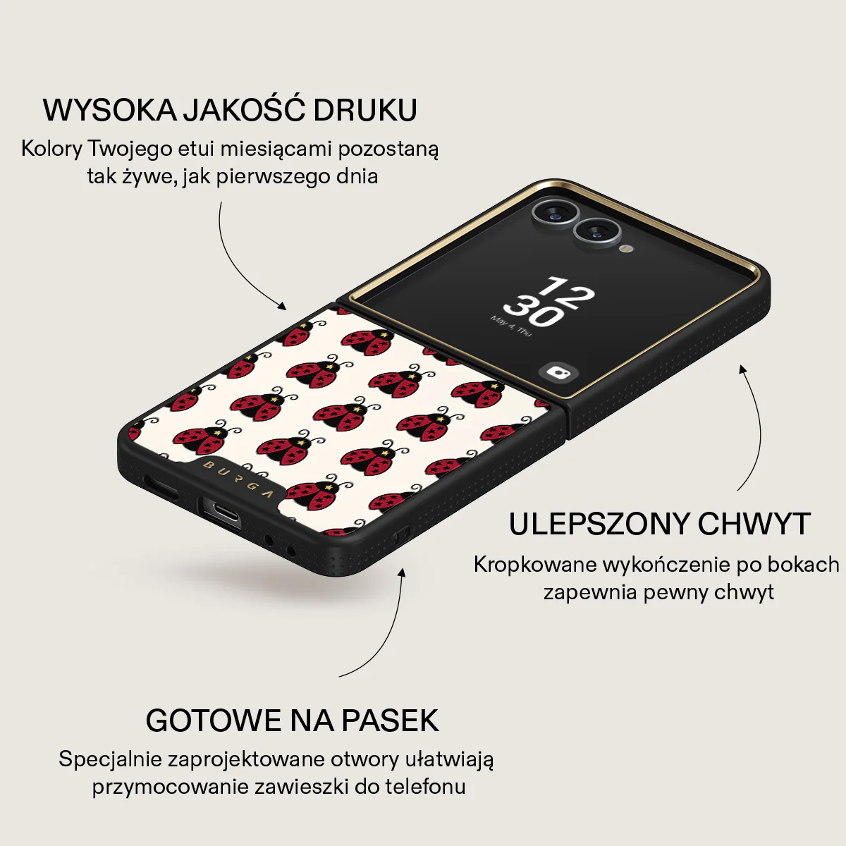 Lady Luck - Samsung Galaxy Z Flip 7 Etui - Image 9